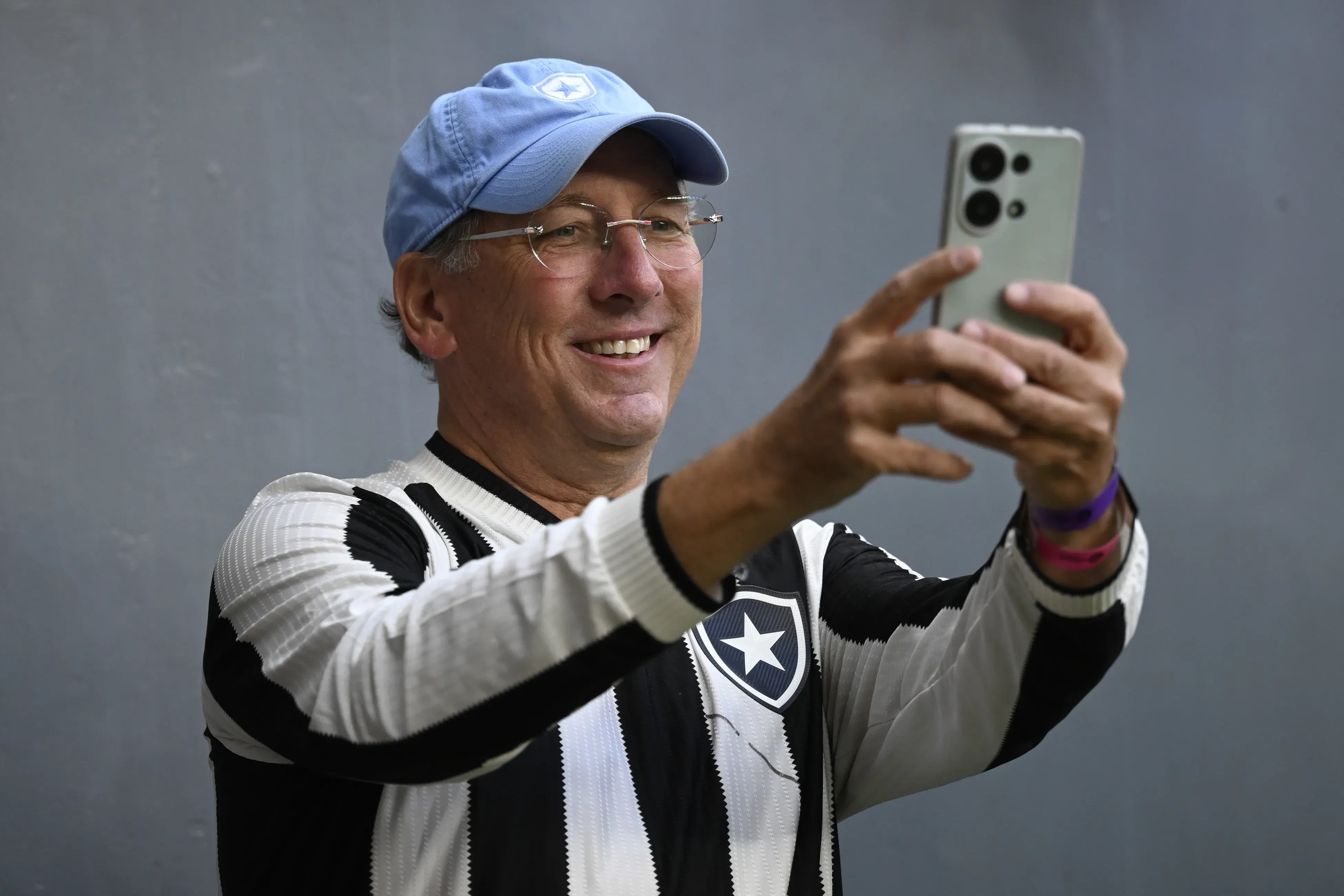 John Textor proprietario da SAF do Botafogo. Foto: Mateus Bonomi/AGIF