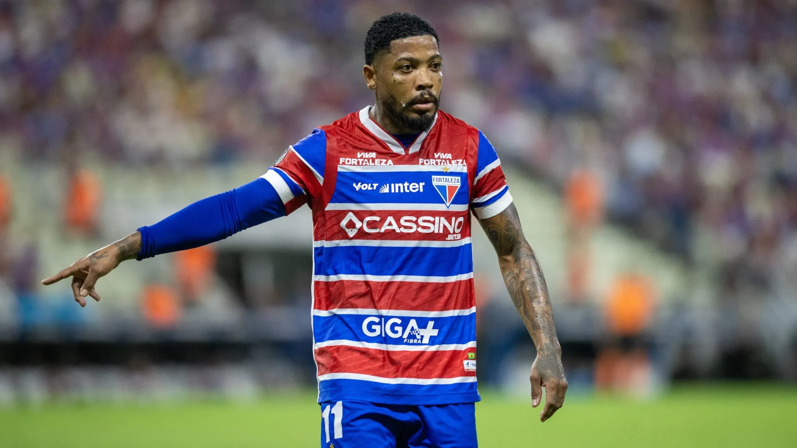 Marinho durante partida contra o Colo-Colo na Libertadores de 2025. Foto: Baggio Rodrigues/AGIF