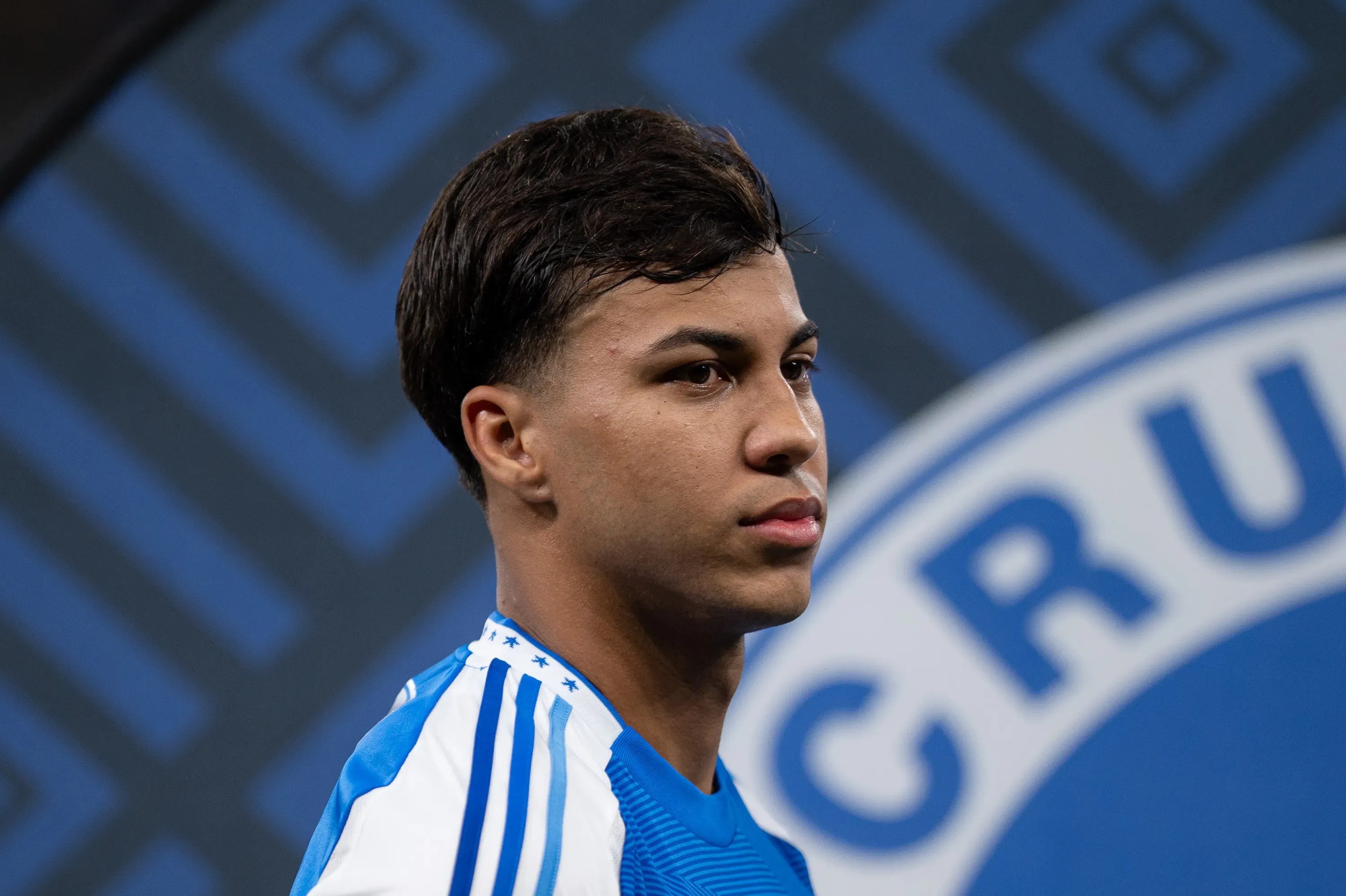 Kaio Jorge, atacante do Cruzeiro. Foto: Alessandra Torres/AGIF