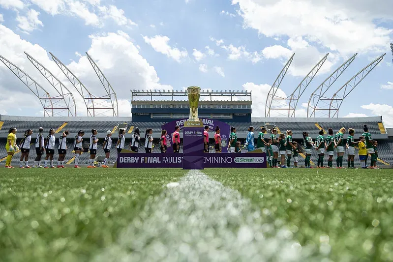 Corinthians e Palmeiras se enfrentam pela 2ª vez seguida na final do Paulistão Feminino - Foto: Rebeca Reis/Ag Paulistão