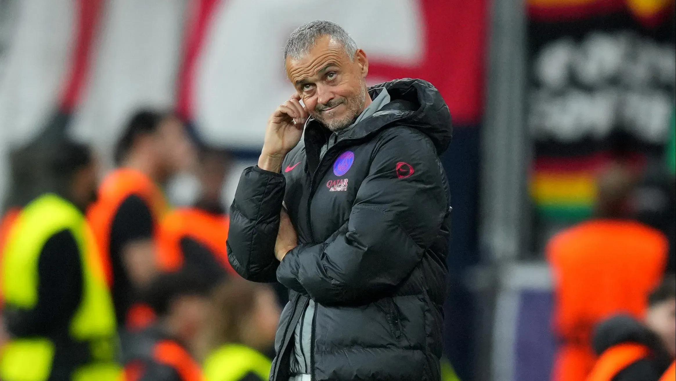 Luis Enrique, técnico do PSG. (Photo by Pau Barrena/Getty Images)