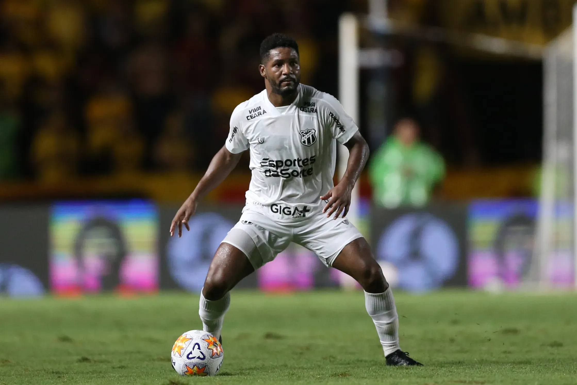 PE – RECIFE – 09/07/2025 – COPA DO NORDESTE 2025, SPORT X CEARA – Fabiano Souza jogador do Ceara durante a partida entre Sport e Ceara no Estadio da Ilha do Retiro em Recife (PE), pela Copa do Nordeste 2025. Foto: Marlon Costa/AGIF