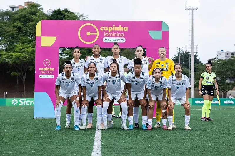 Jogadoras do elenco do Grêmio – Foto: Jhony Inácio/Ag.Paulistão