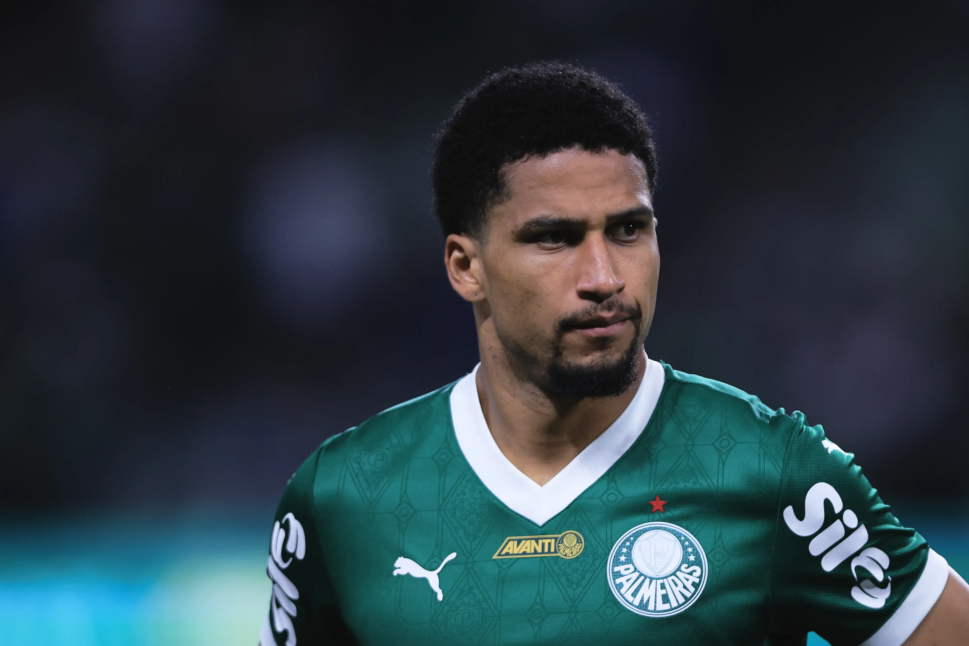 SP – SAO PAULO – 13/09/2025 – BRASILEIRO A 2025, PALMEIRAS X INTERNACIONAL – Murilo jogador do Palmeiras durante partida contra o Internacional no estadio Arena Allianz Parque pelo campeonato Brasileiro A 2025. Foto: Ettore Chiereguini/AGIF