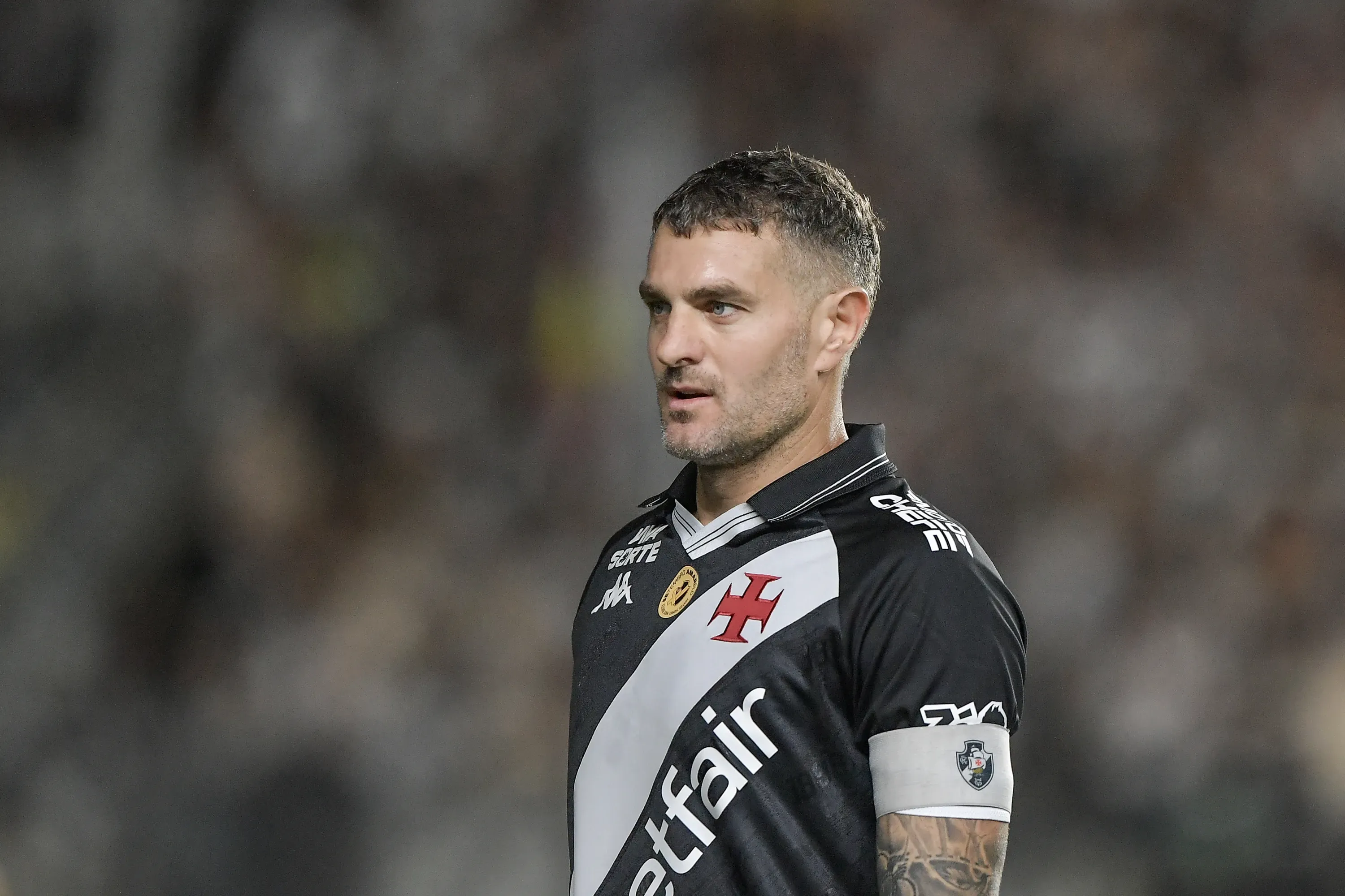 RJ – RIO DE JANEIRO – 14/09/2025 – BRASILEIRO A 2025, VASCO X CEARA – Vegetti jogador do Vasco durante partida contra o Ceara no estadio Sao Januario pelo campeonato Brasileiro A 2025. Foto: Thiago Ribeiro/AGIF
