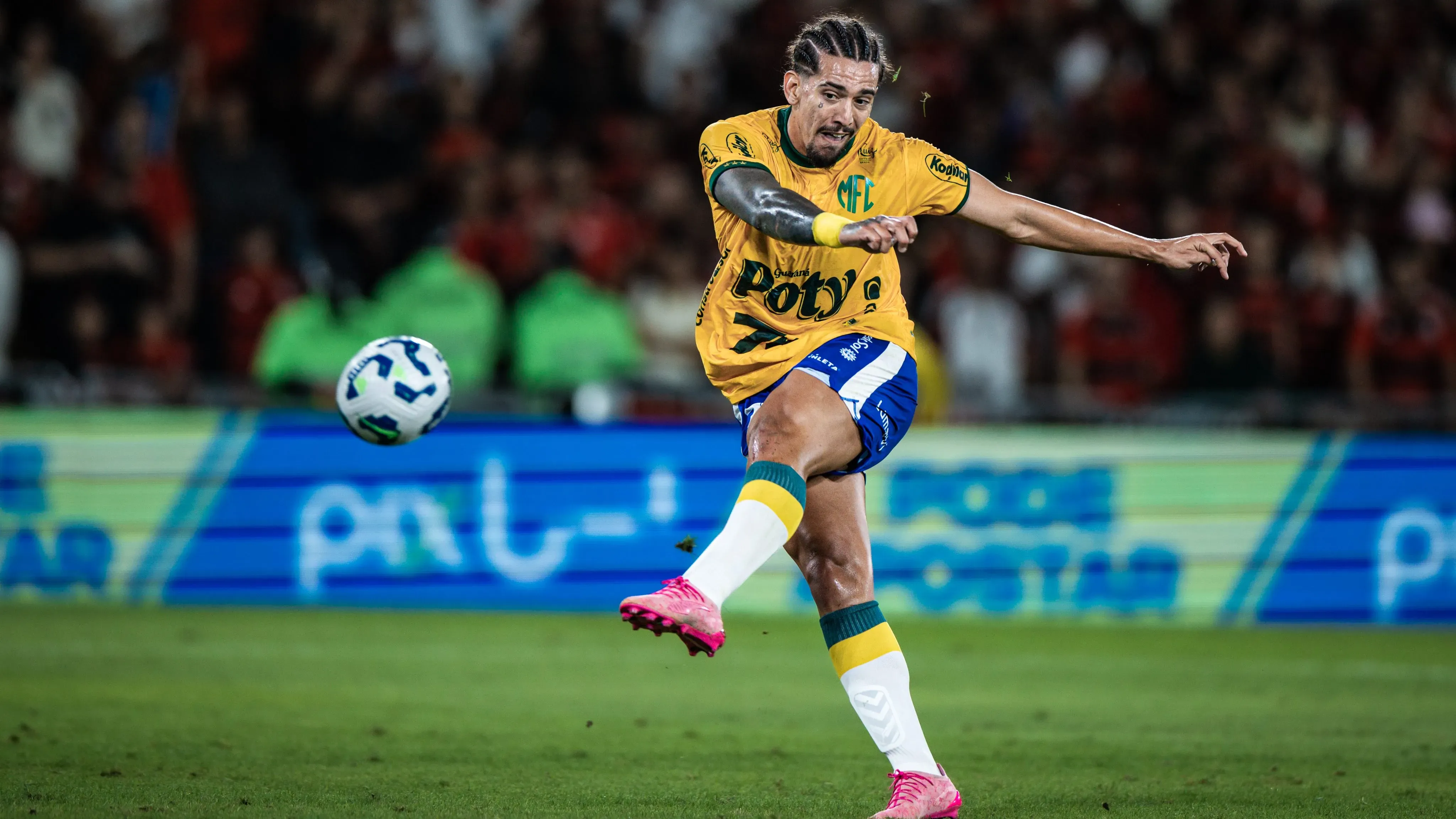 Chico da Costa em campo pelo Leão Caipira. Foto: Pedro Zacchi Agência Mirassol
