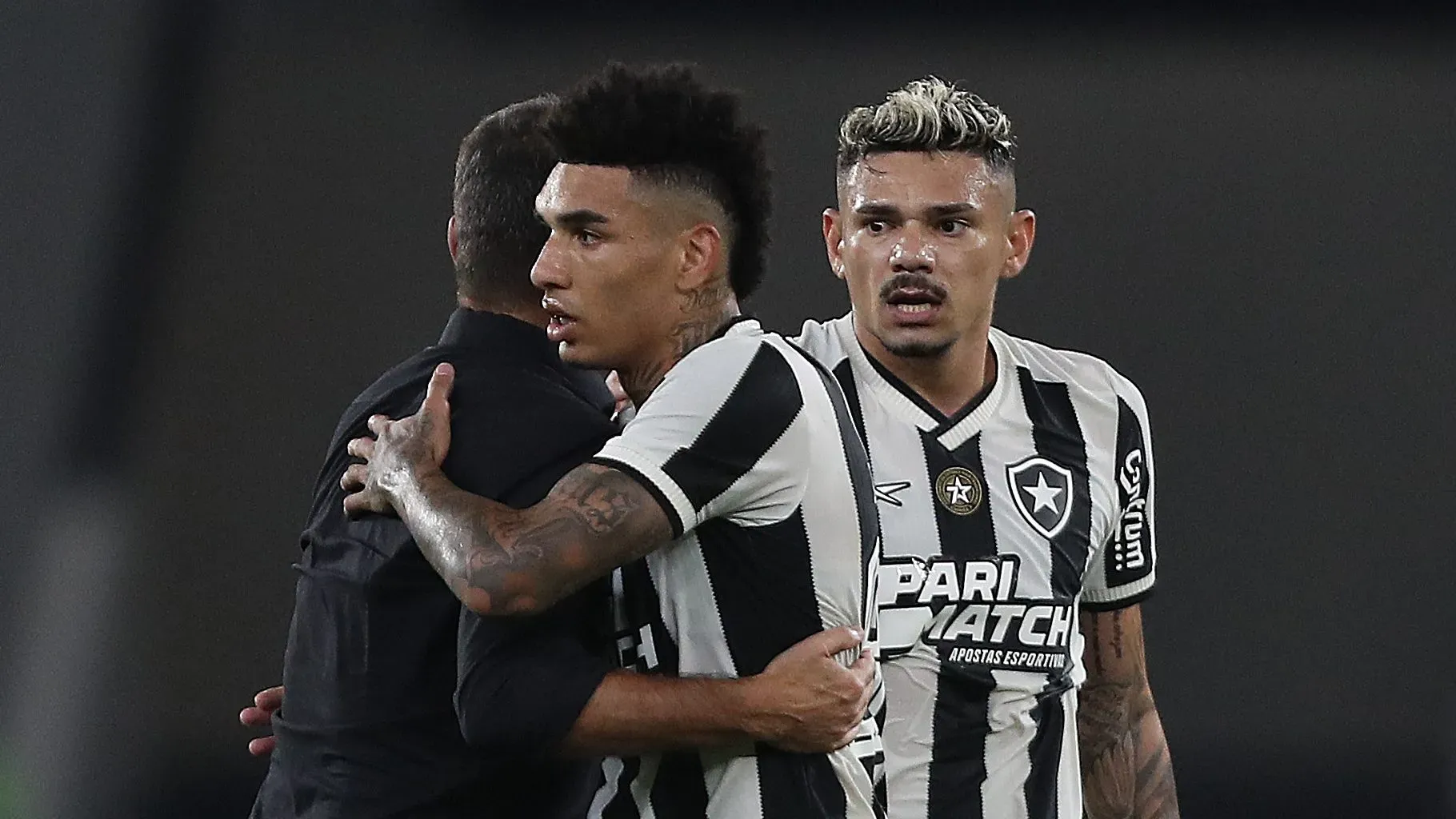 Igor Jesus e Tiquinho Soares. (Photo by Wagner Meier/Getty Images)