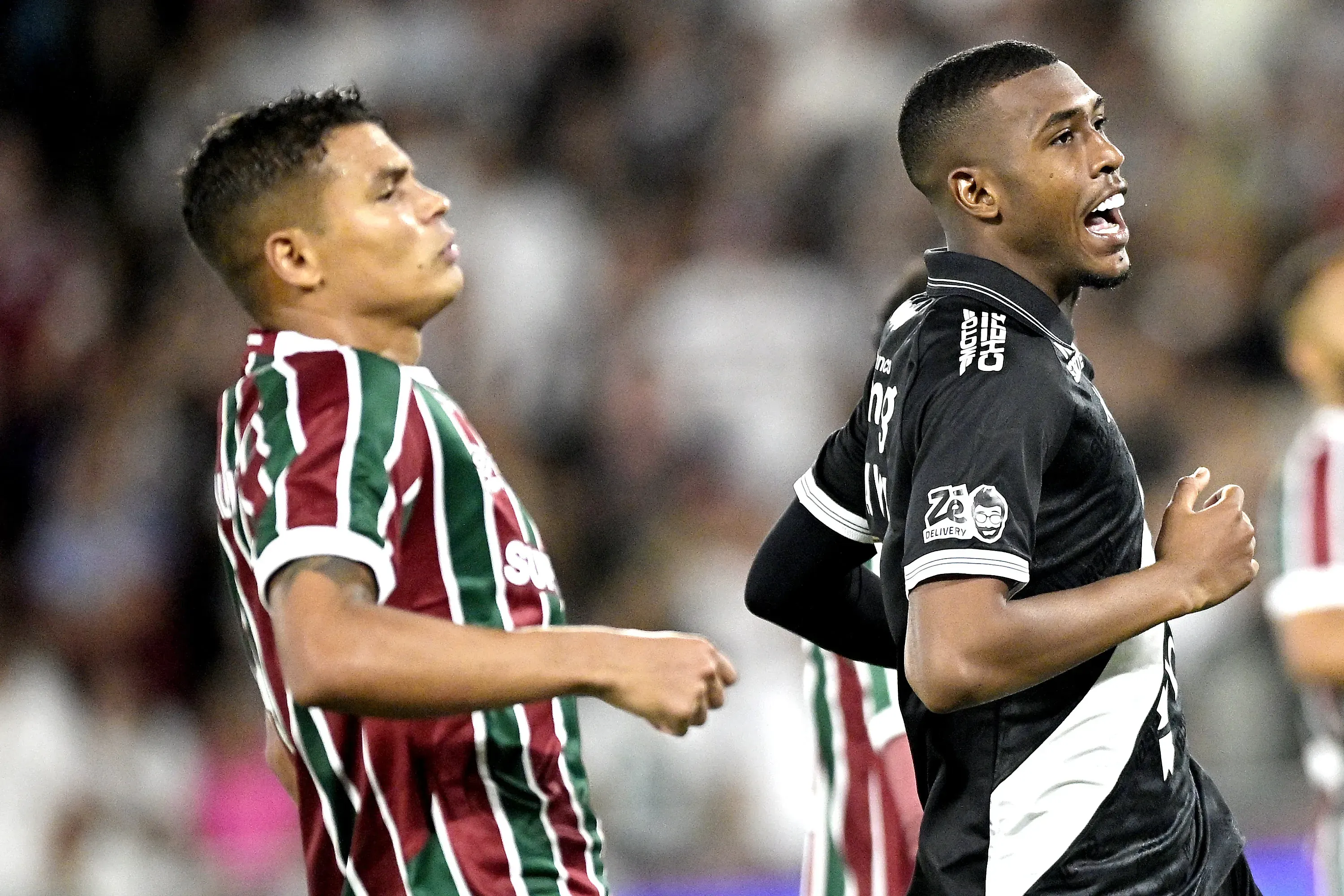 Rayan jogador do Vasco durante partida contra o Fluminense no estadio Maracana pelo campeonato Copa Do Brasil 2025. Foto: Alexandre Loureiro/AGIF