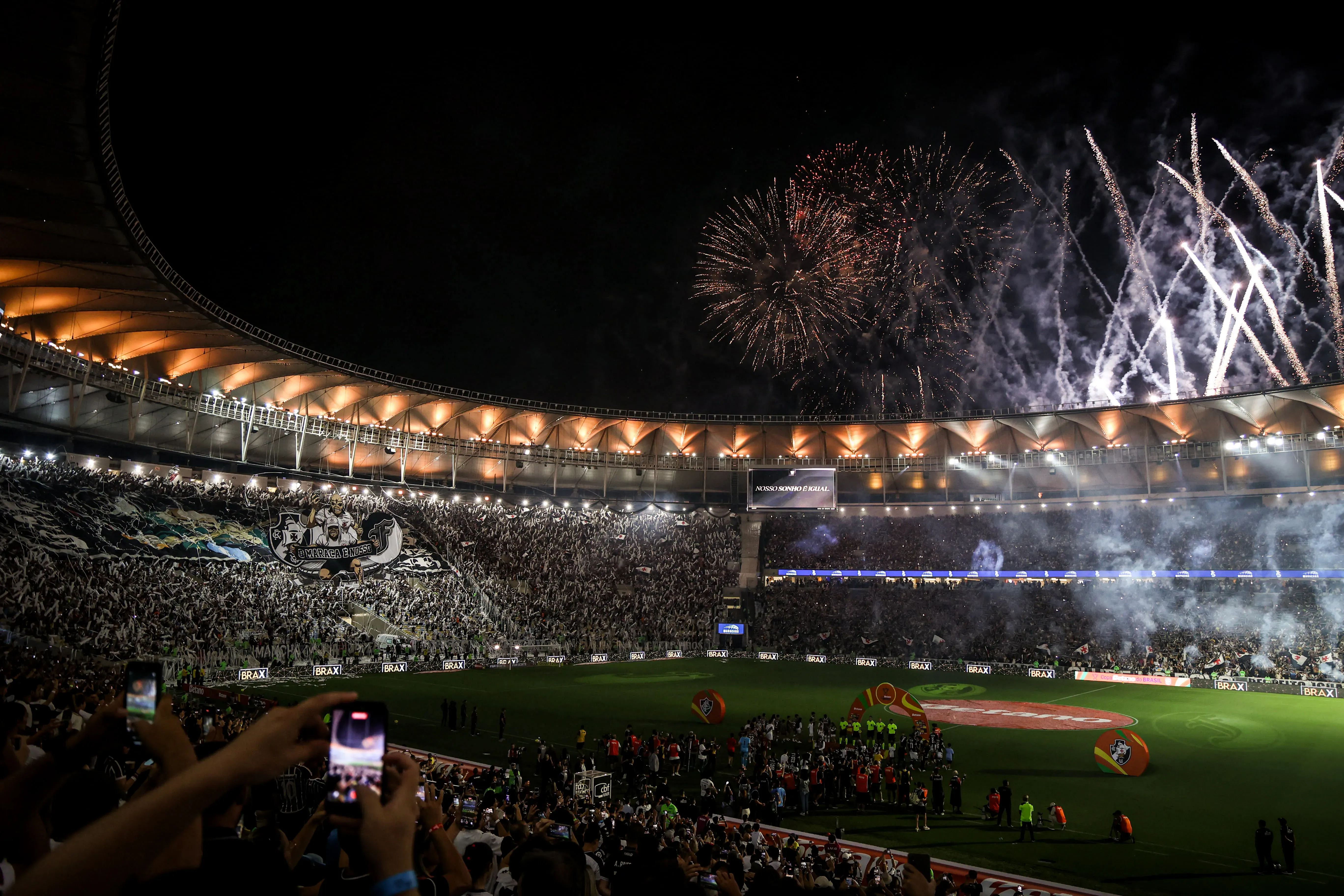 Torcida do Vasco faz festa no Maracanã. Foto: Dikran Sahagian/Vasco