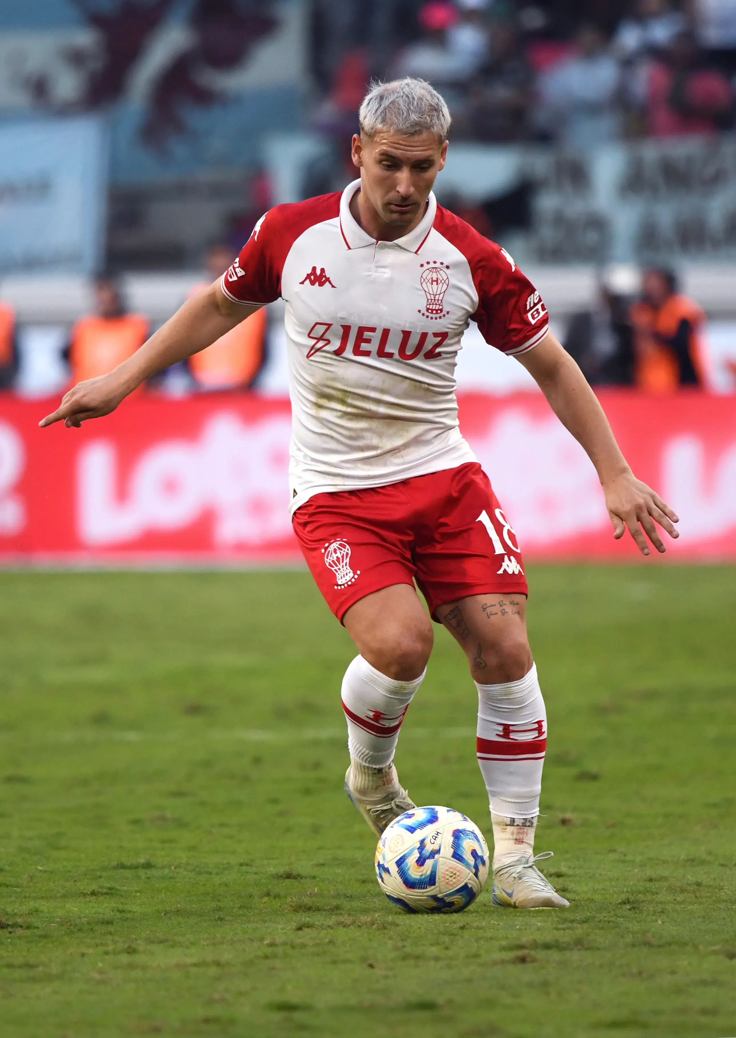 Matko Miljevic com a camisa do Huracán-ARG – (Photo by Joaquín Camiletti/Getty Images)