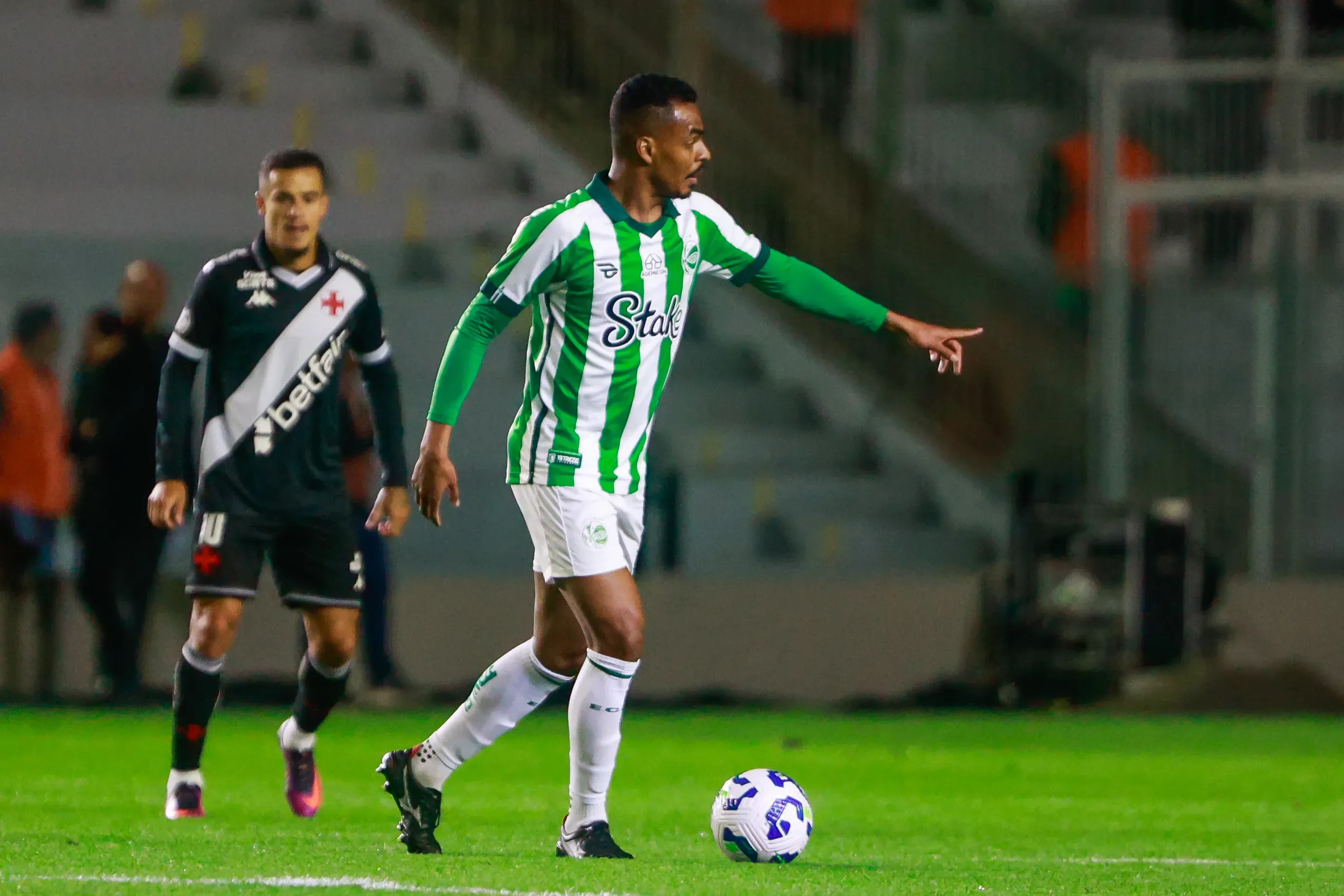 RS – CAXIAS DO SUL – 20/08/2025 – BRASILEIRO A 2025, JUVENTUDE X VASCO – Caique jogador do Juventude durante partida contra o Vasco no estadio Alfredo Jaconi pelo campeonato Brasileiro A 2025. Foto: Luiz Erbes/AGIF