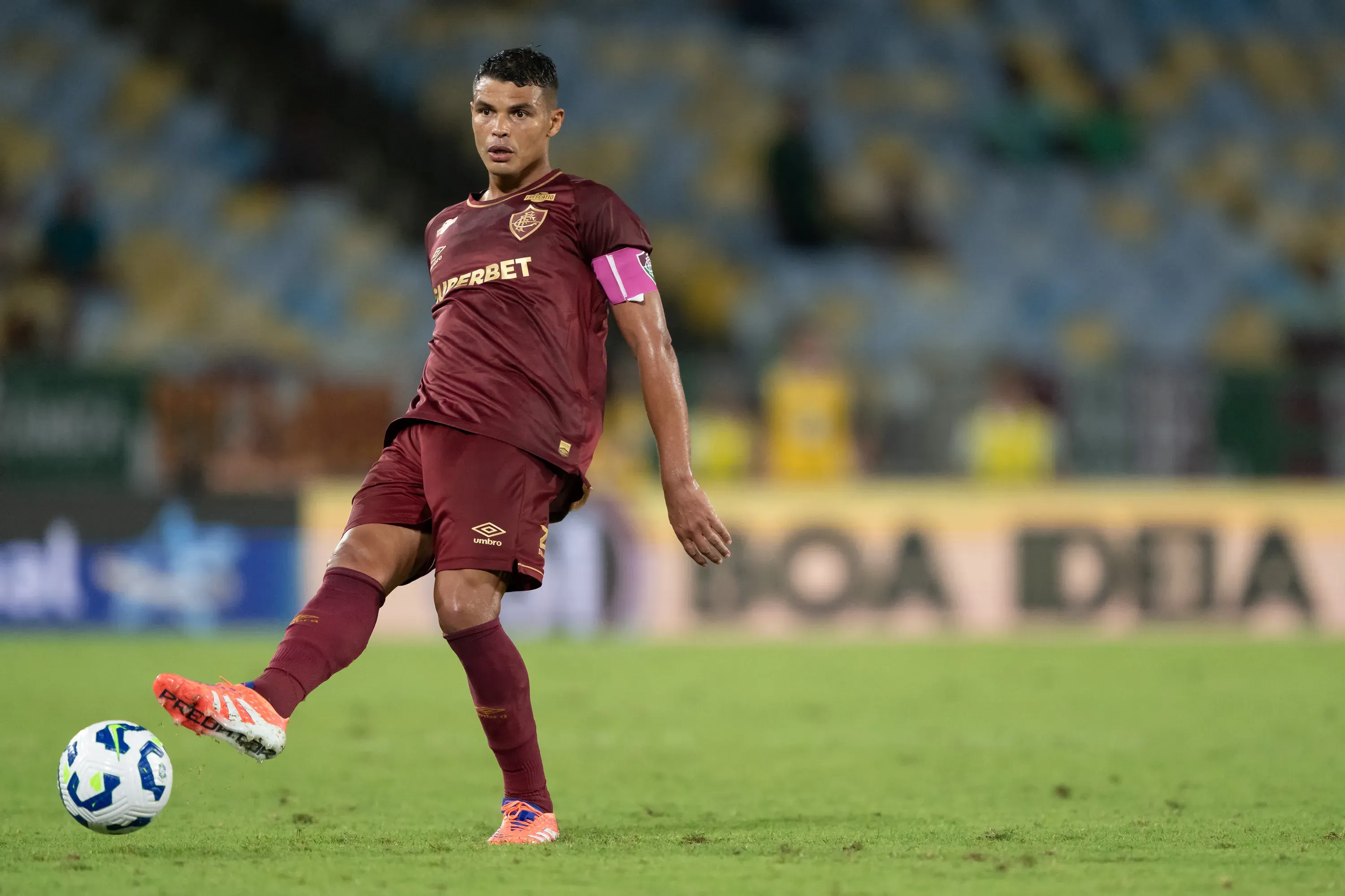 Thiago Silva deixou o Fluminense – Foto: Jorge Rodrigues/AGIF.