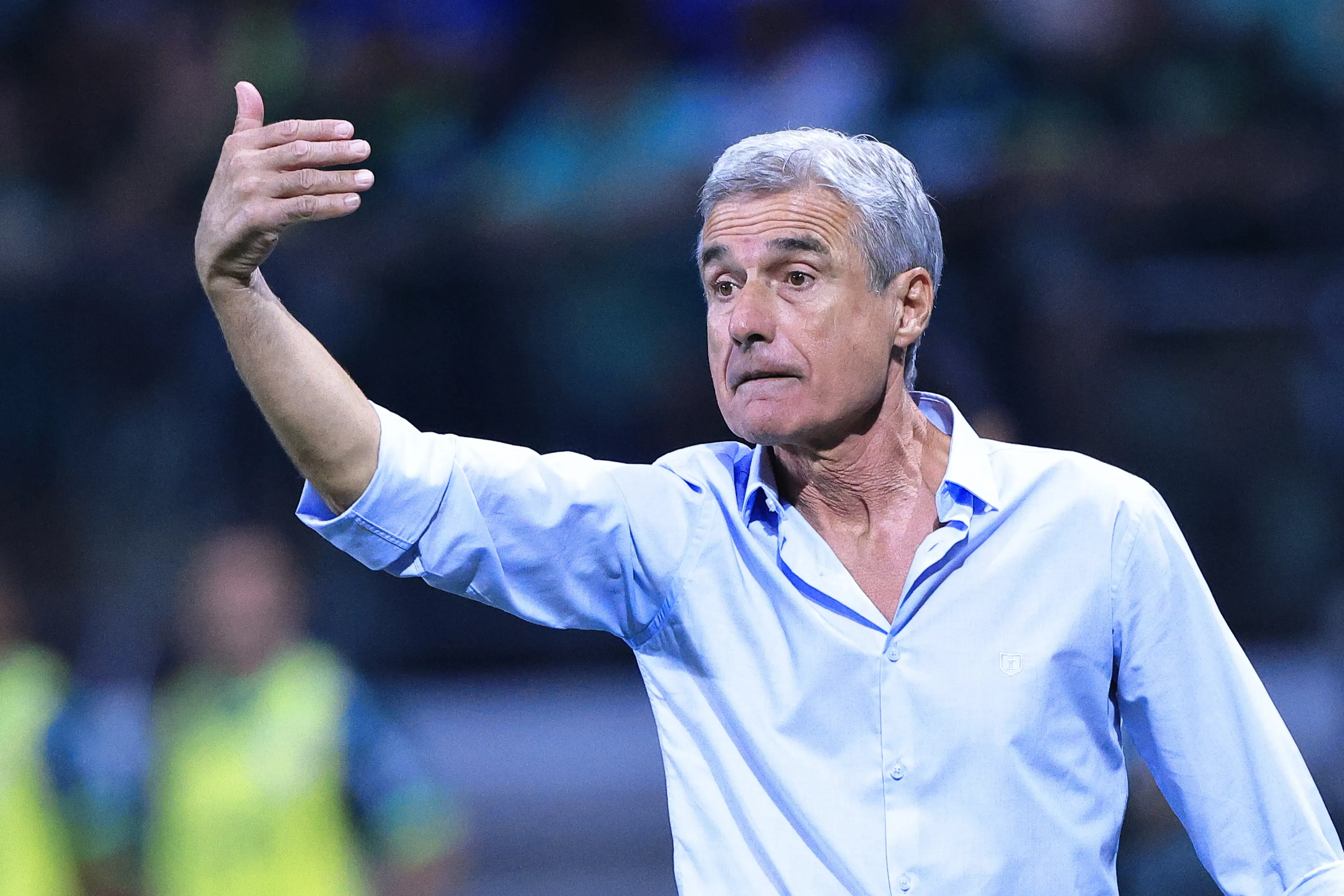 Luis Castro comandando o Botafogo em 2023 – Foto: Ettore Chiereguini/AGIF