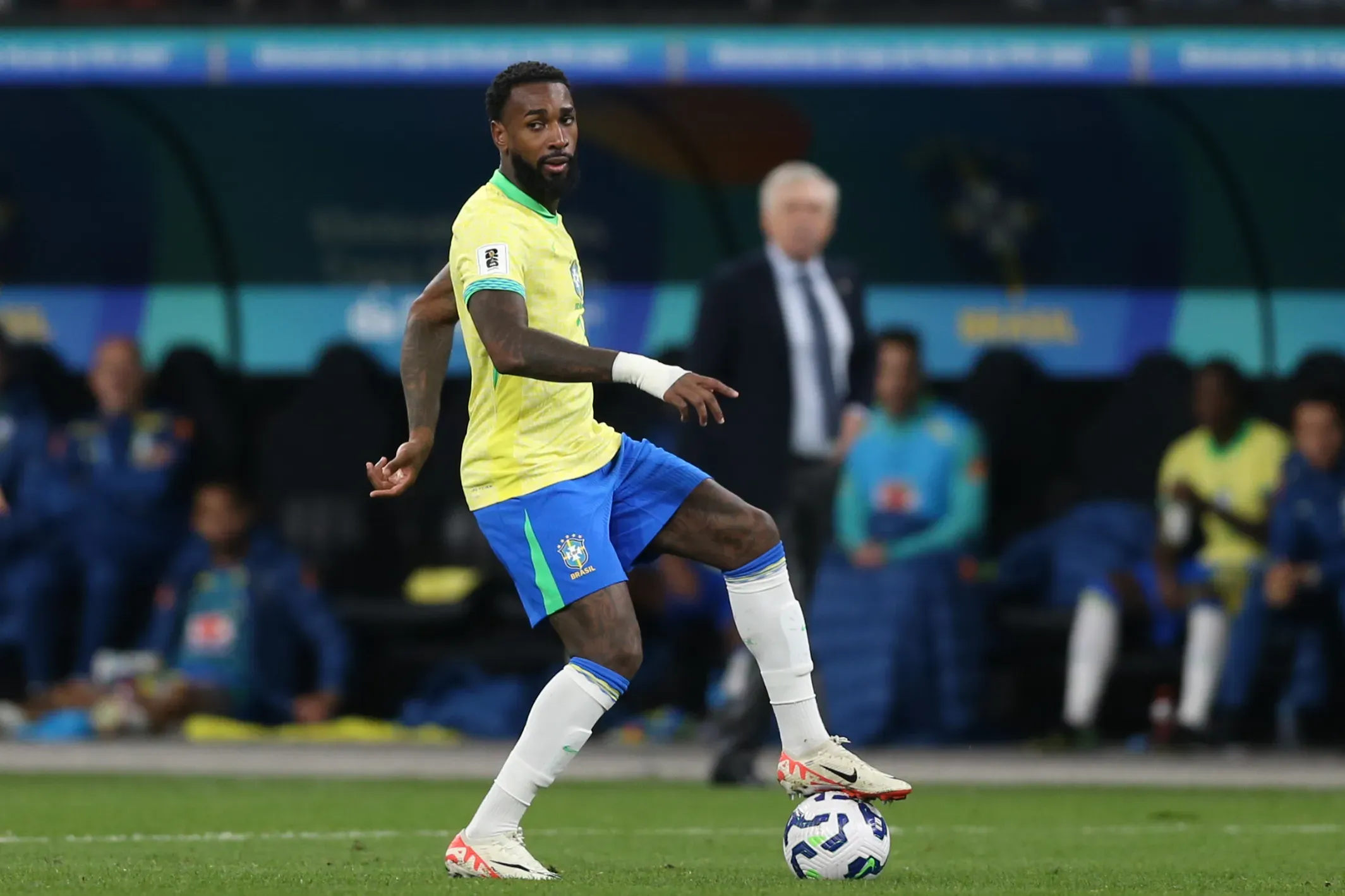 SP – SAO PAULO – 10/06/2025 – ELIMINATORIAS COPA DO MUNDO 2026, SELECAO BRASILEIRA X PARAGUAI – Gerson jogador da Selecao Brasileira durante a partida entre Brasil e Paraguai na Neo Quimica Arena em Sao Paulo (SP), pelas Eliminatorias da Copa do Mundo 2026. Foto: Marlon Costa/AGIF