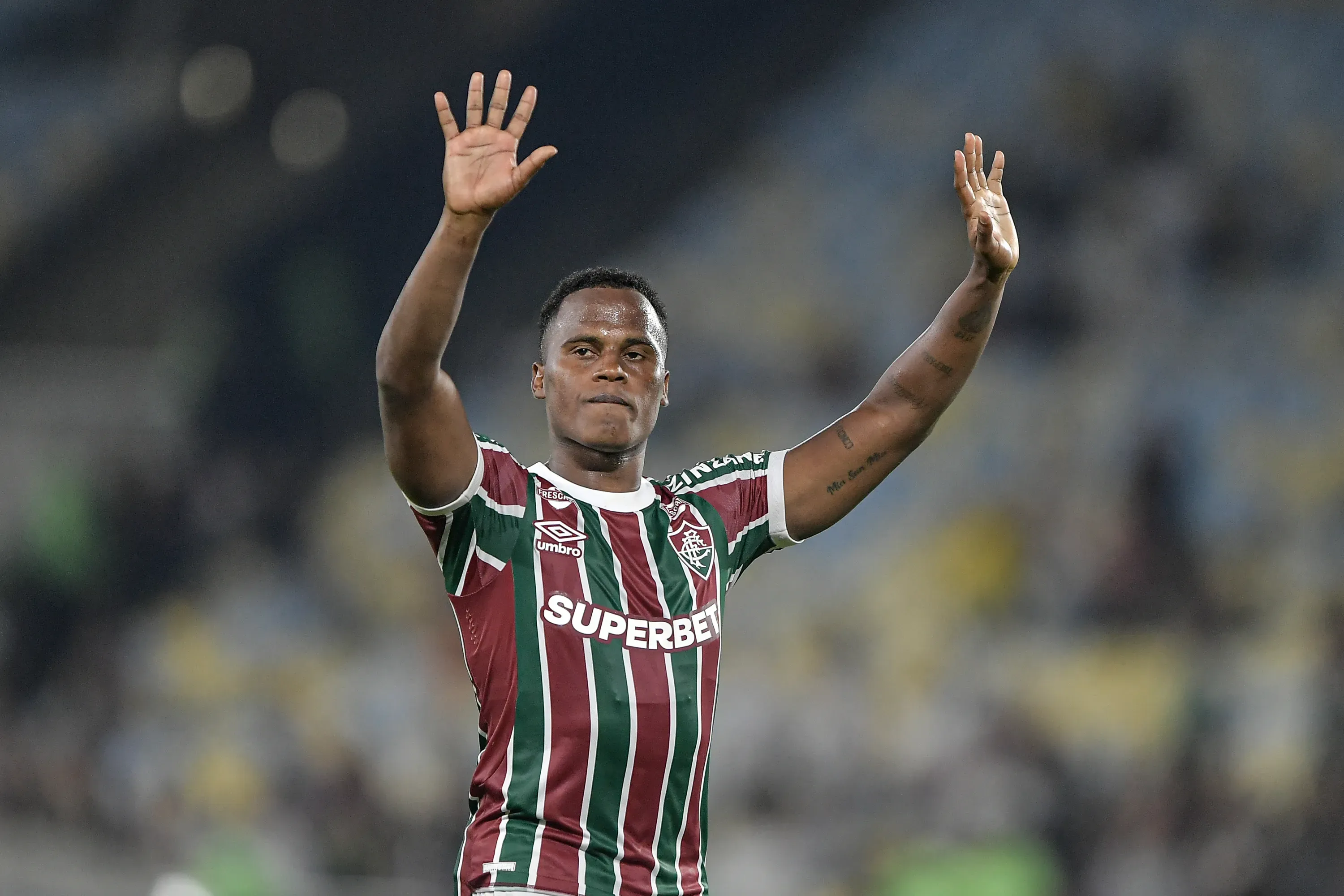 Arias é totalmente identificado com o Fluminense. Foto: Thiago Ribeiro/AGIF