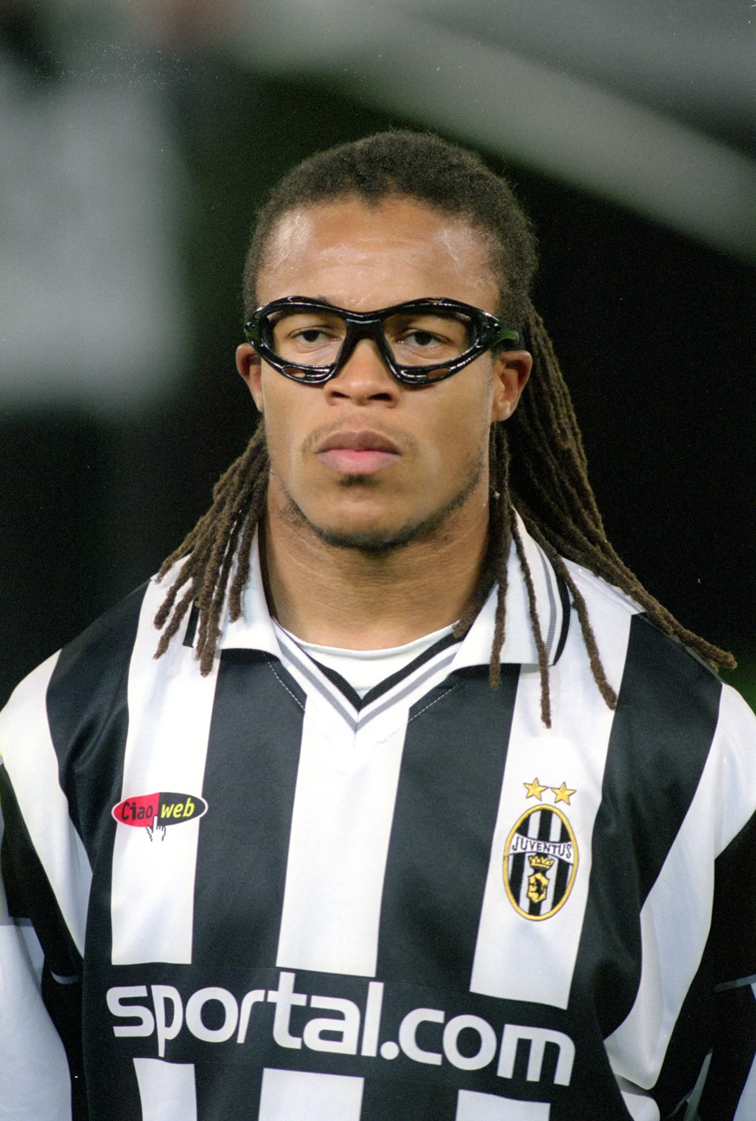 24 Oct 2000: Headshot of Edgar Davids of Juventus before the UEFA Champions League match against Hamburg played at the Stadio Delle Alpi, in Turin, Italy. Hamburg won the match 3-1. \ Mandatory Credit: Stuart Franklin /Allsport