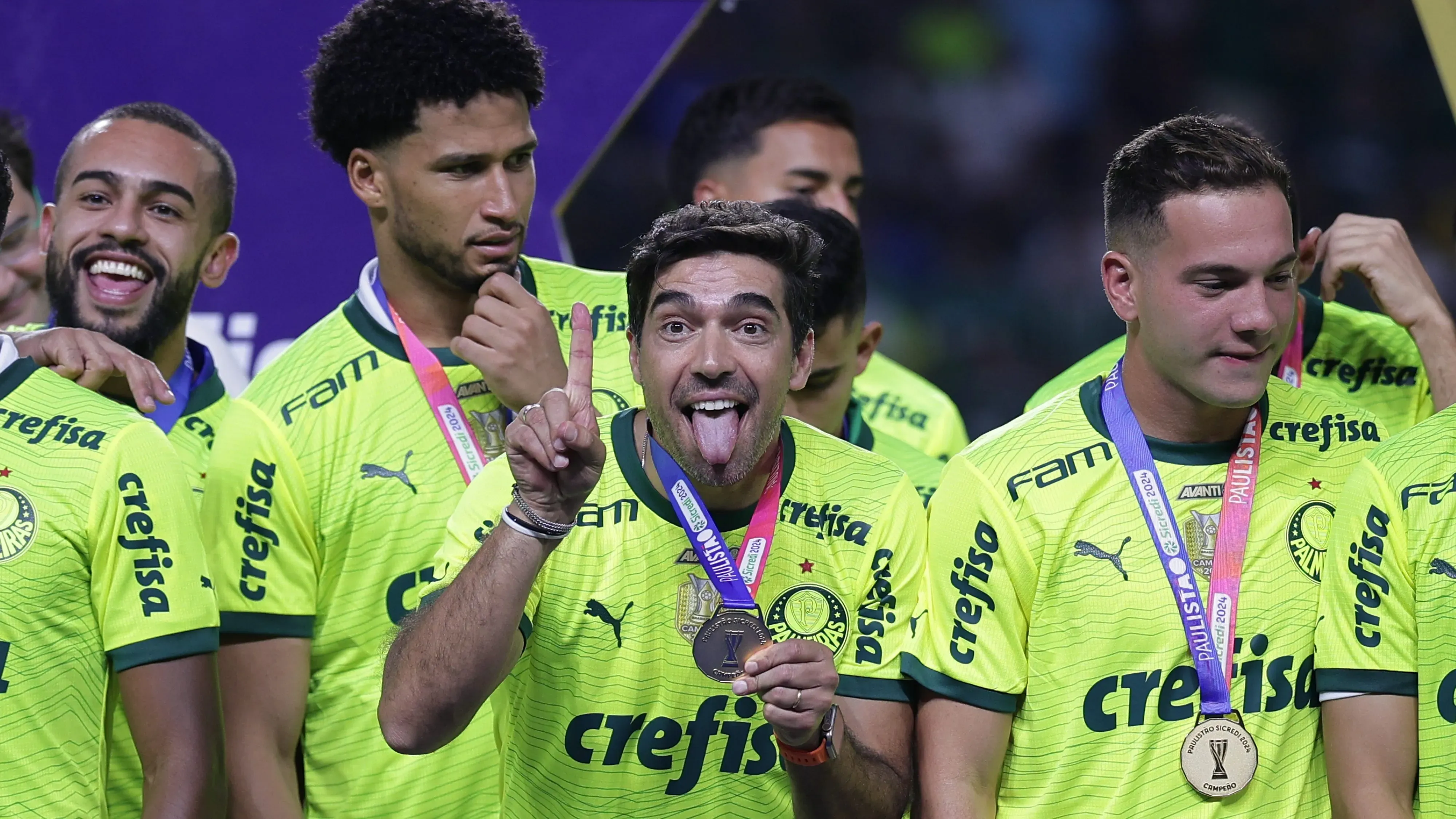 Abel Ferreira, técnico do Palmeiras. Foto: Ettore Chiereguini/AGIF