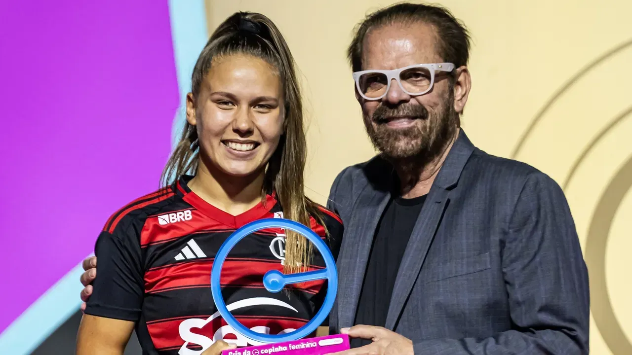 Brendha ganhou prêmio individual na Copinha Feminina – Foto: Jhony Inacio/Ag.Paulistão