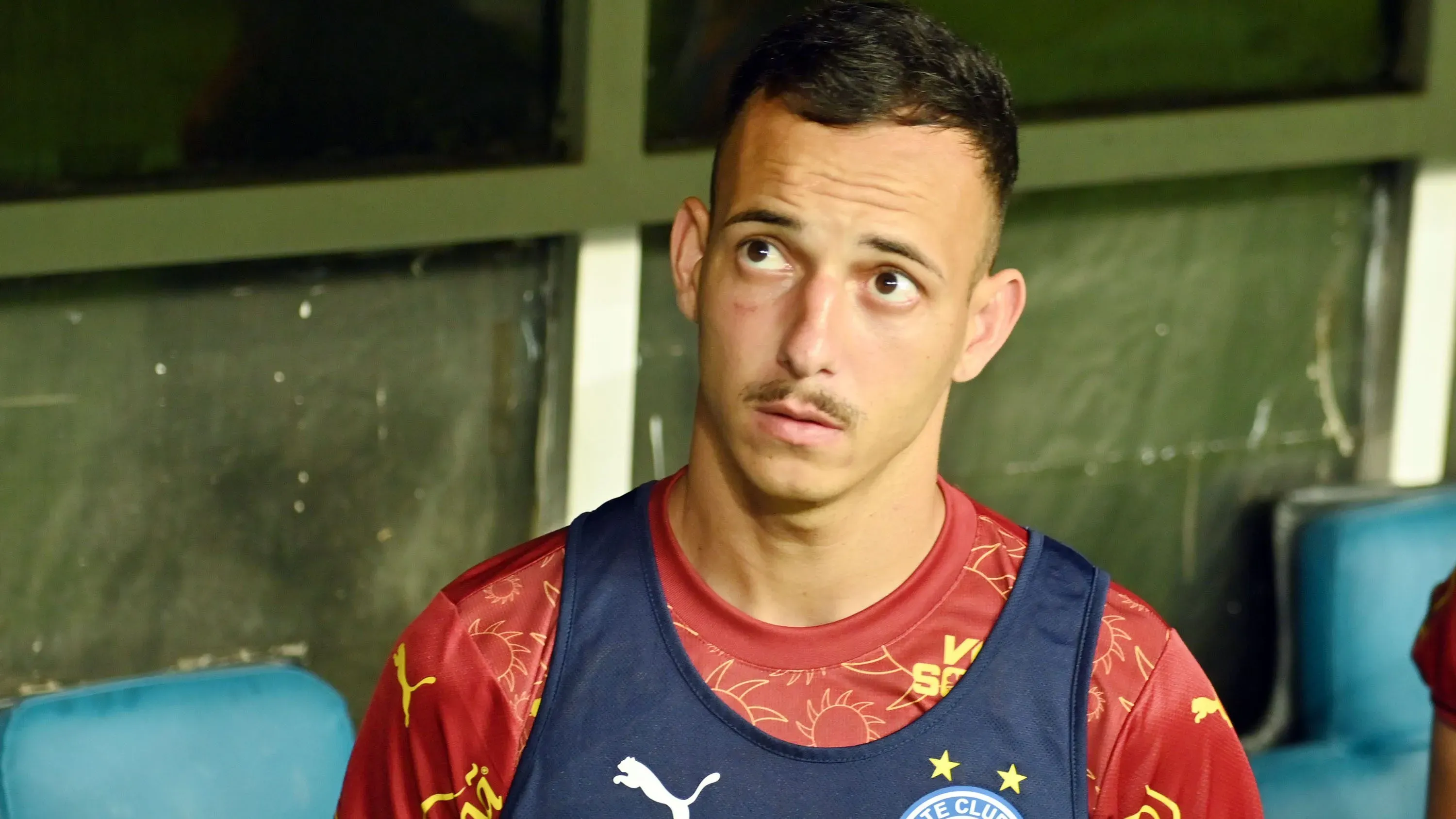 Iago Borduchi durante partida contra o Ceará na Copa Do Nordeste de 2025. Foto: Walmir Cirne/AGIF