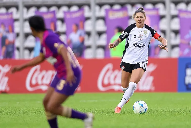 Gabi Zanotti foi a principal jogadora do Corinthians na Libertadores Feminina - Foto: Staff Images Woman/Conmebol