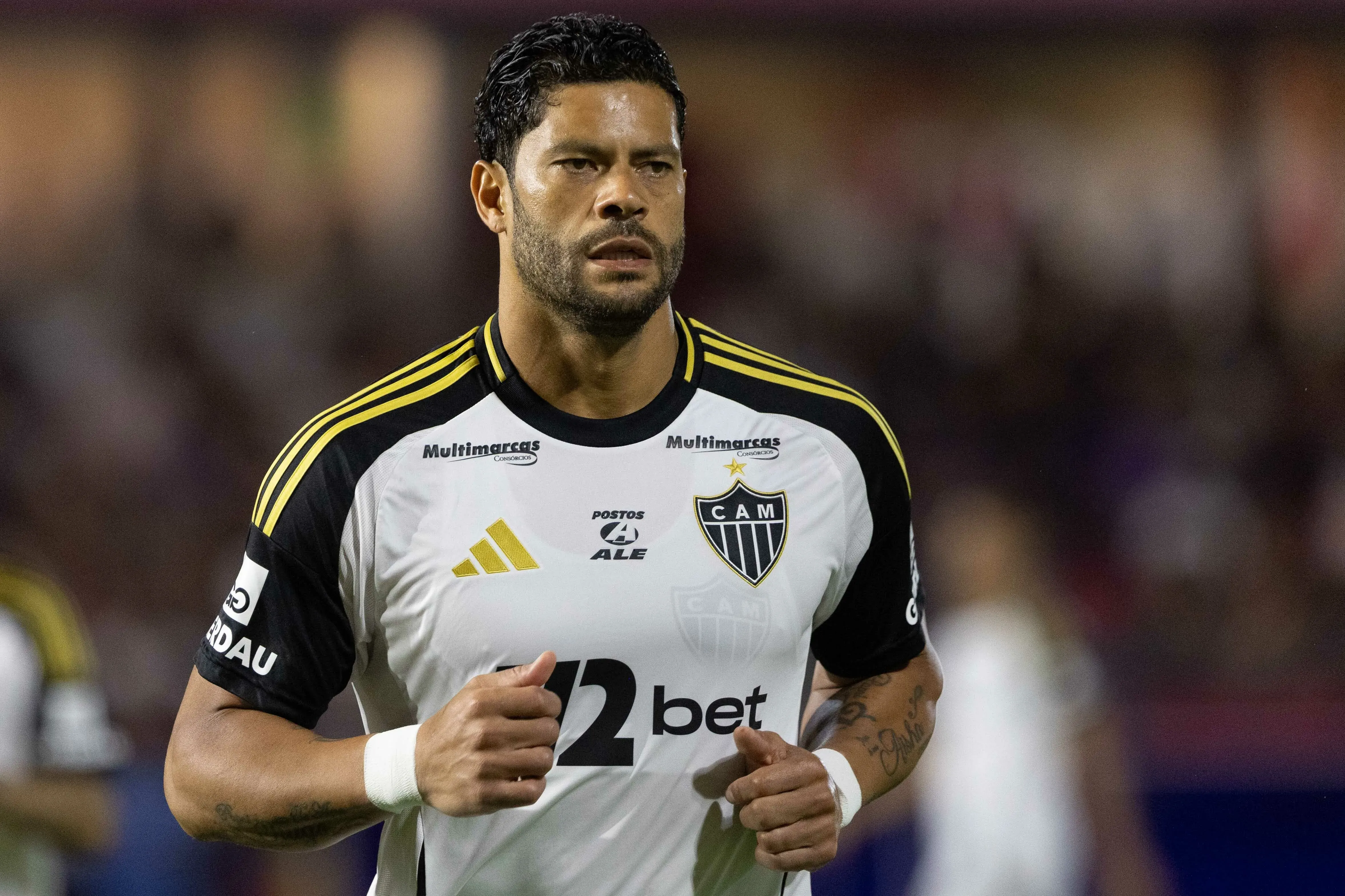 SP – BRAGANCA PAULISTA – 16/11/2025 – BRASILEIRO A 2025, BRAGANTINO X ATLETICO-MG – Hulk jogador do Atletico-MG durante partida contra o Bragantino no estadio Cicero De Souza Marques pelo campeonato Brasileiro A 2025. Foto: Joisel Amaral/AGIF