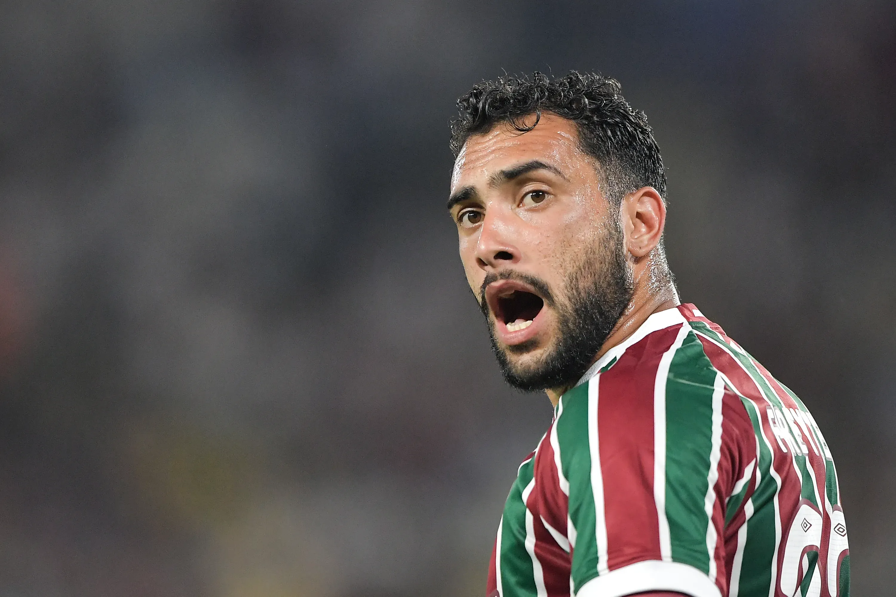 Freytes jogador do Fluminense durante partida contra o Ceara no estadio Maracana pelo campeonato Brasileiro A 2025. Foto: Thiago Ribeiro/AGIF