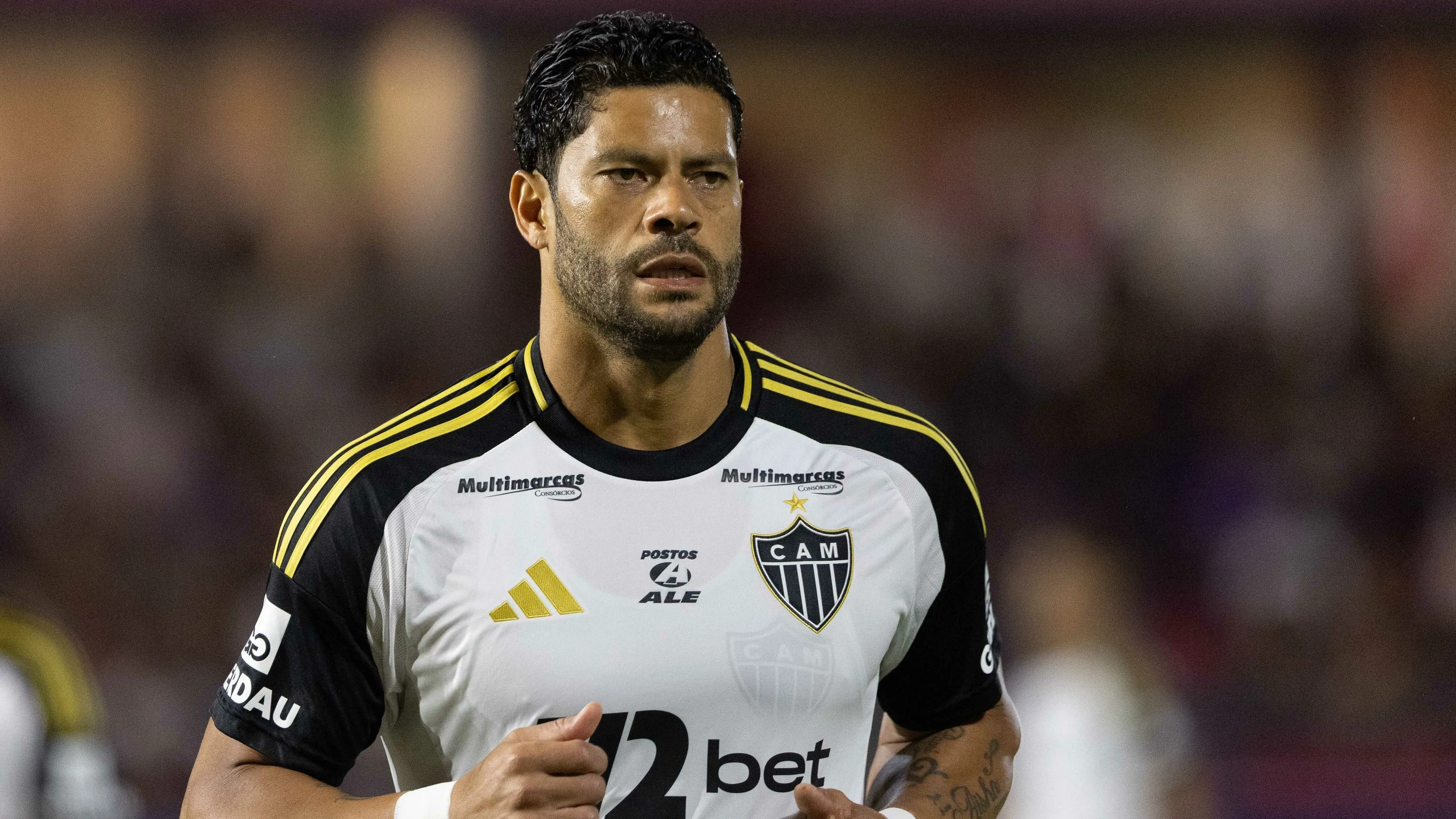 Hulk em campo pelo Atlético-MG. Foto: Joisel Amaral/AGIF