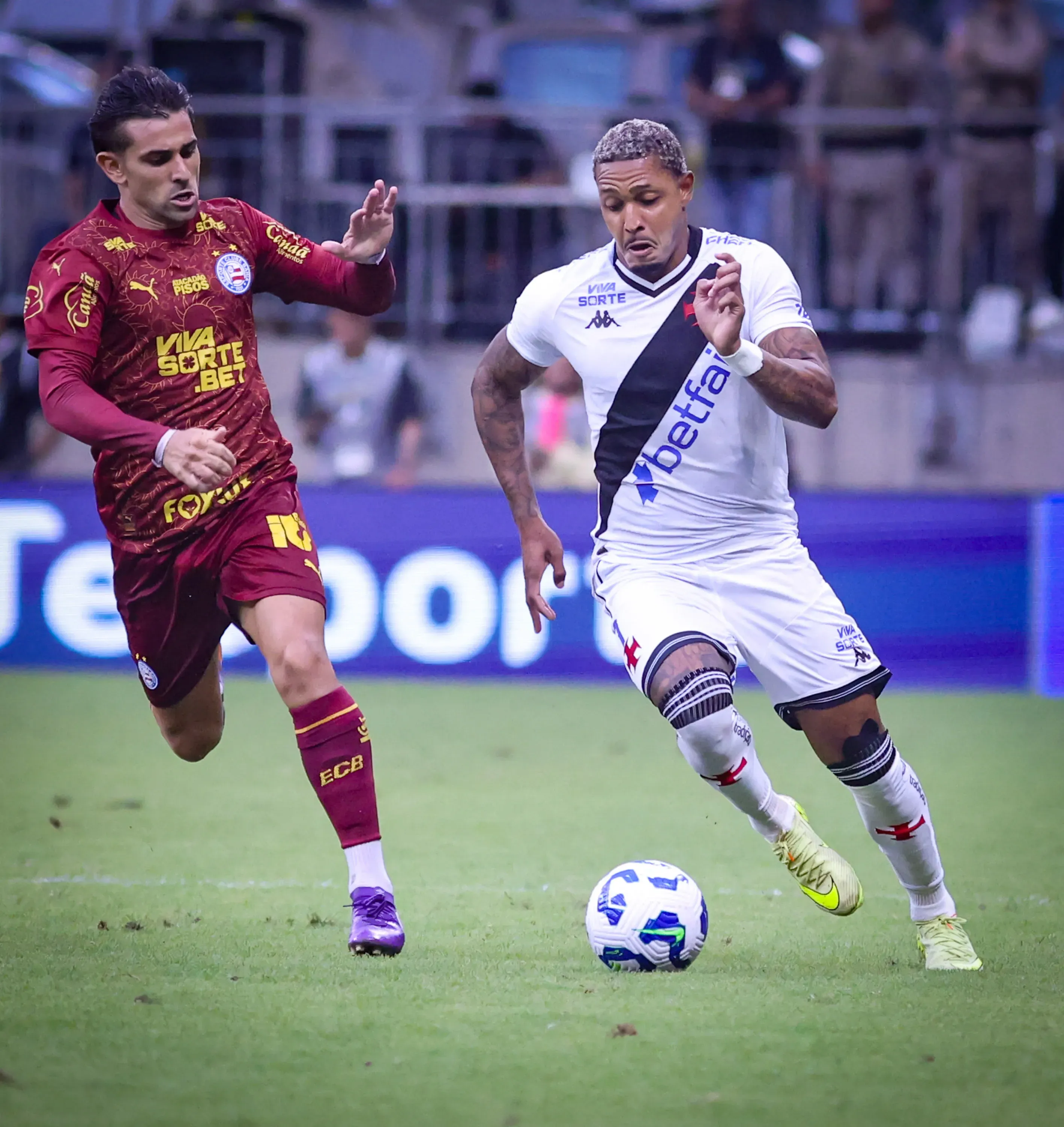 David atuando em Bahia x Vasco – Foto: Jhony Pinho/AGIF