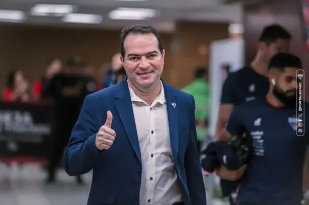 Marcelo Paz, novo executivo do Corinthians. Foto: Matheus Amorim / Fortaleza