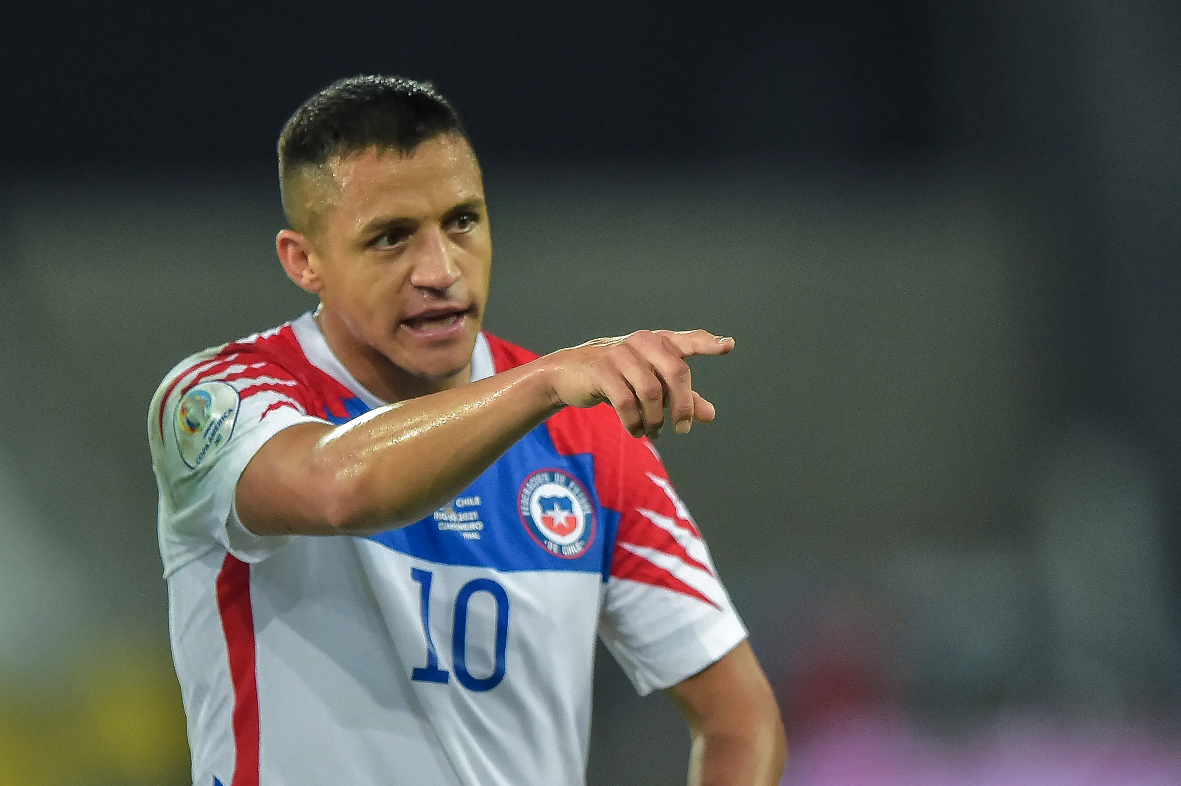 Alexis Sanchez, atacante do Chile - Foto: Thiago Ribeiro/AGIF