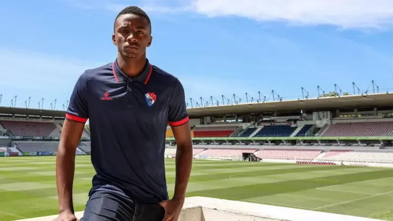 Goleiro Andrew, ex-Botafogo. Divulgação/Gil Vicente