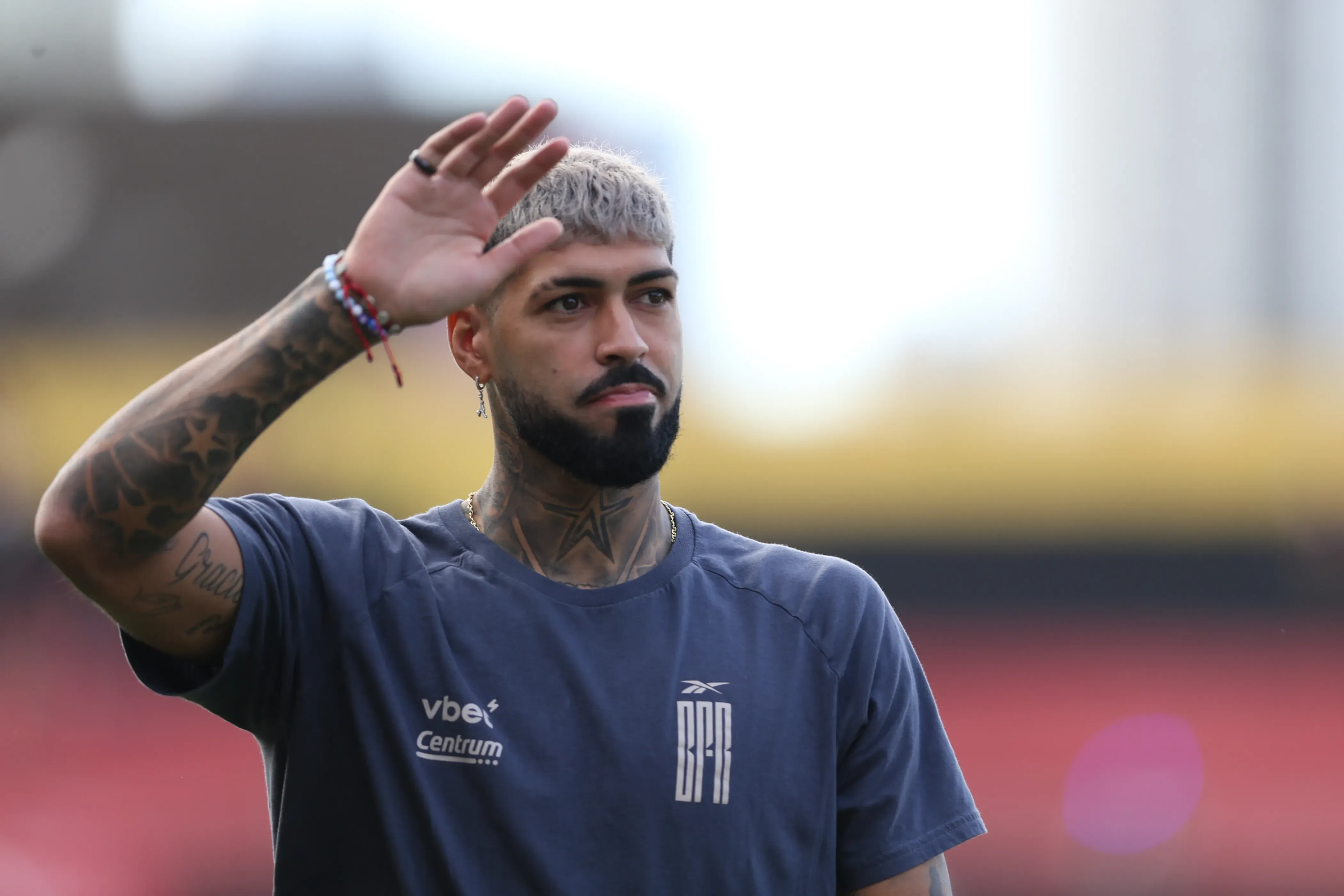 Barboza jogador do Botafogo antes da partida entre Sport e Botafogo no Estadio da Ilha do Retiro em Recife (PE), pelo campeonato brasileiro Serie A. Foto: Marlon Costa/AGIF