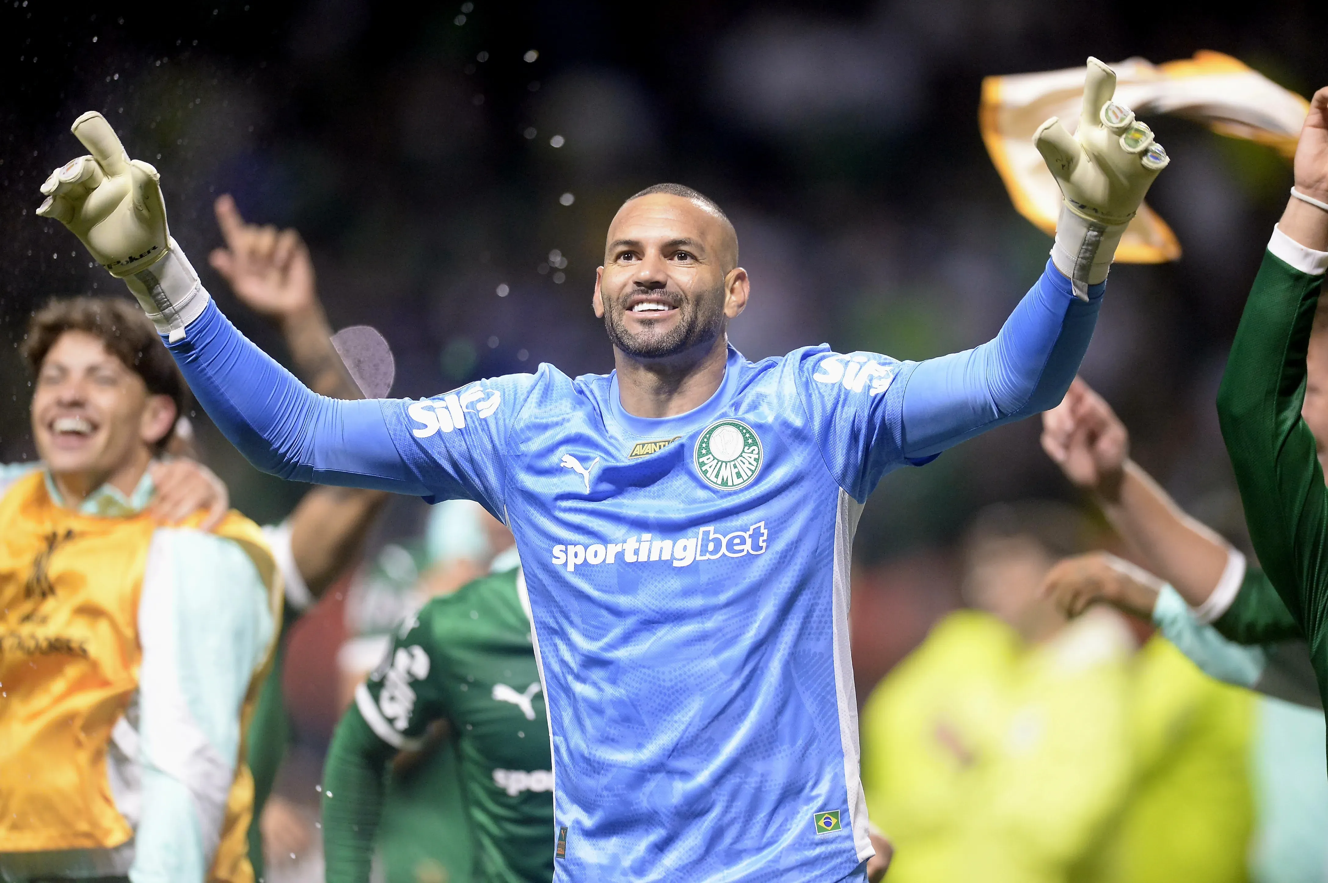 Weverton deve seguir no Palmeiras em 2026. Foto: Alan Morici/AGIF