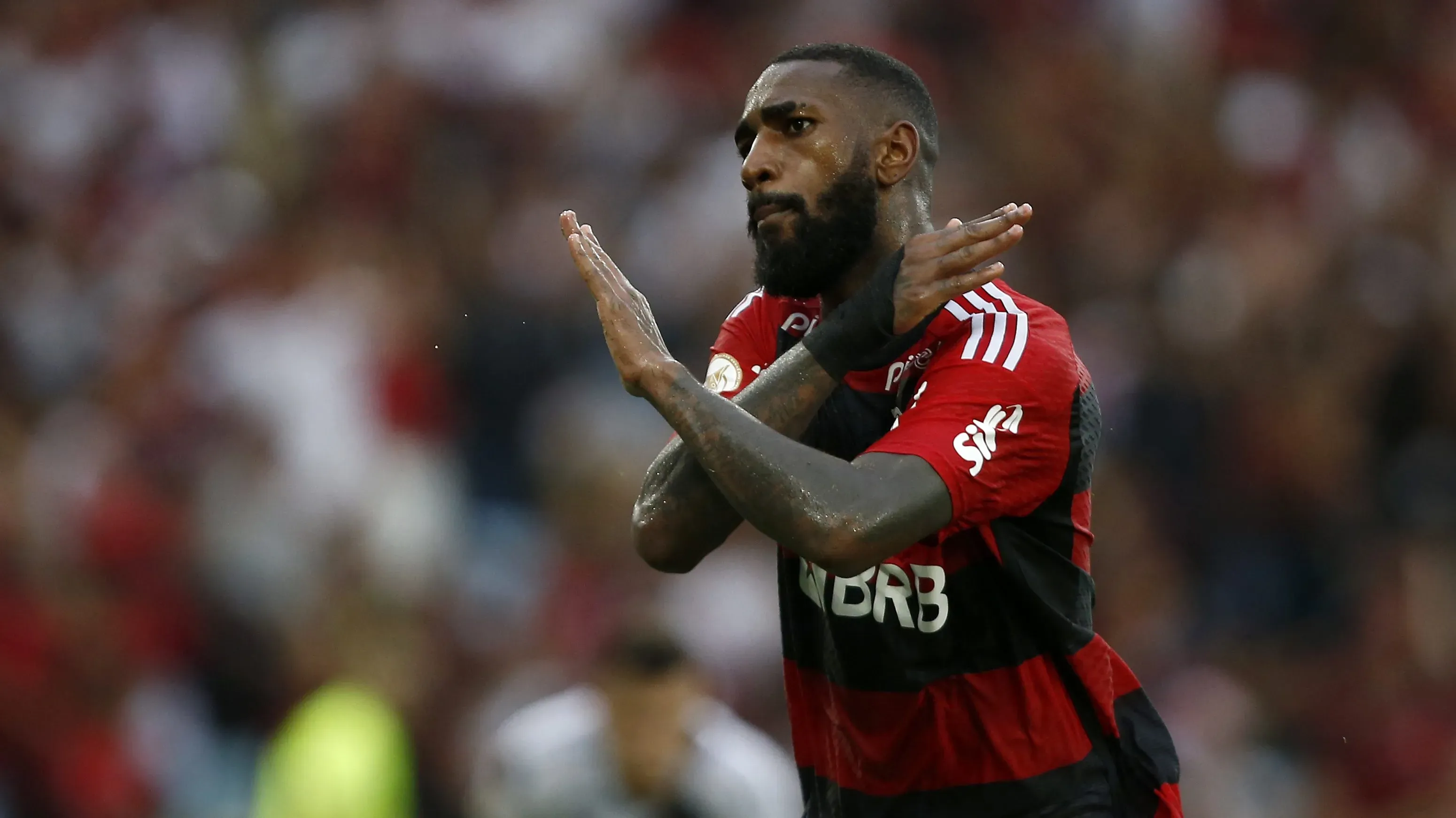 Gerson deixou o Flamengo de forma polêmica. (Photo by Wagner Meier/Getty Images)