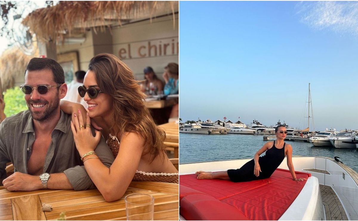 Share Rafa Caliman clicks in a romantic mood next to her boyfriend in Ibiza