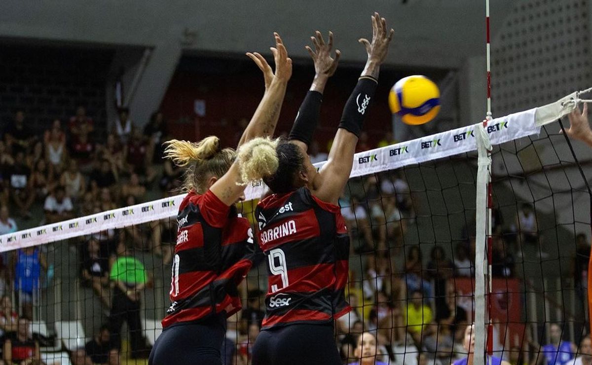 Pinheiros x Sesc Flamengo: Find out the time and how to watch the Women’s Volleyball Super League match