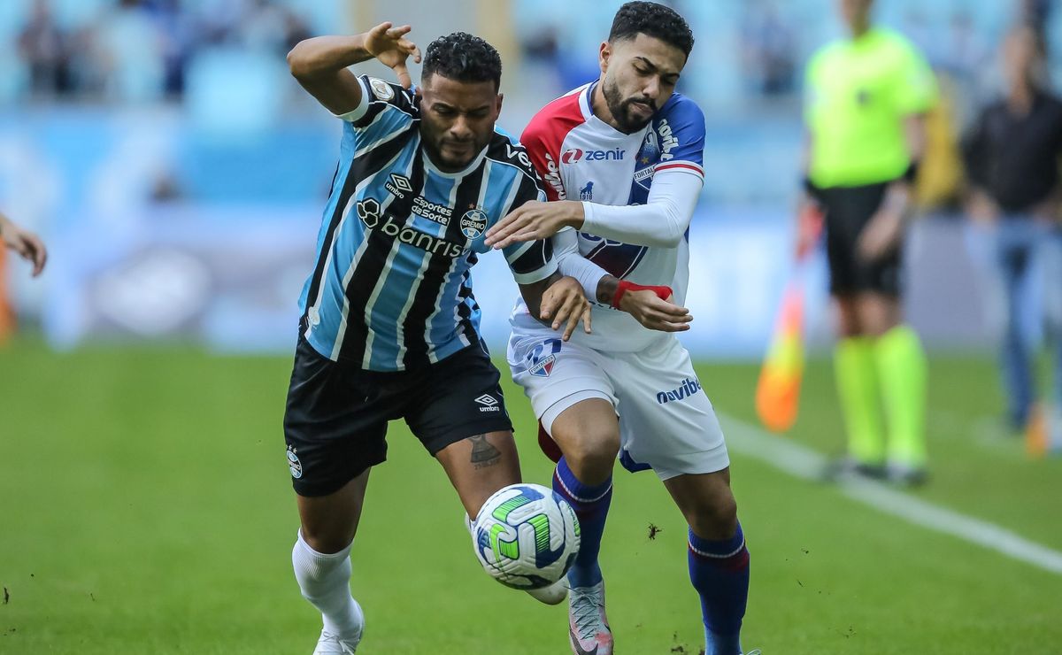 Fortaleza vence Grêmio por 1 a 0 pelo Brasileirão Série A