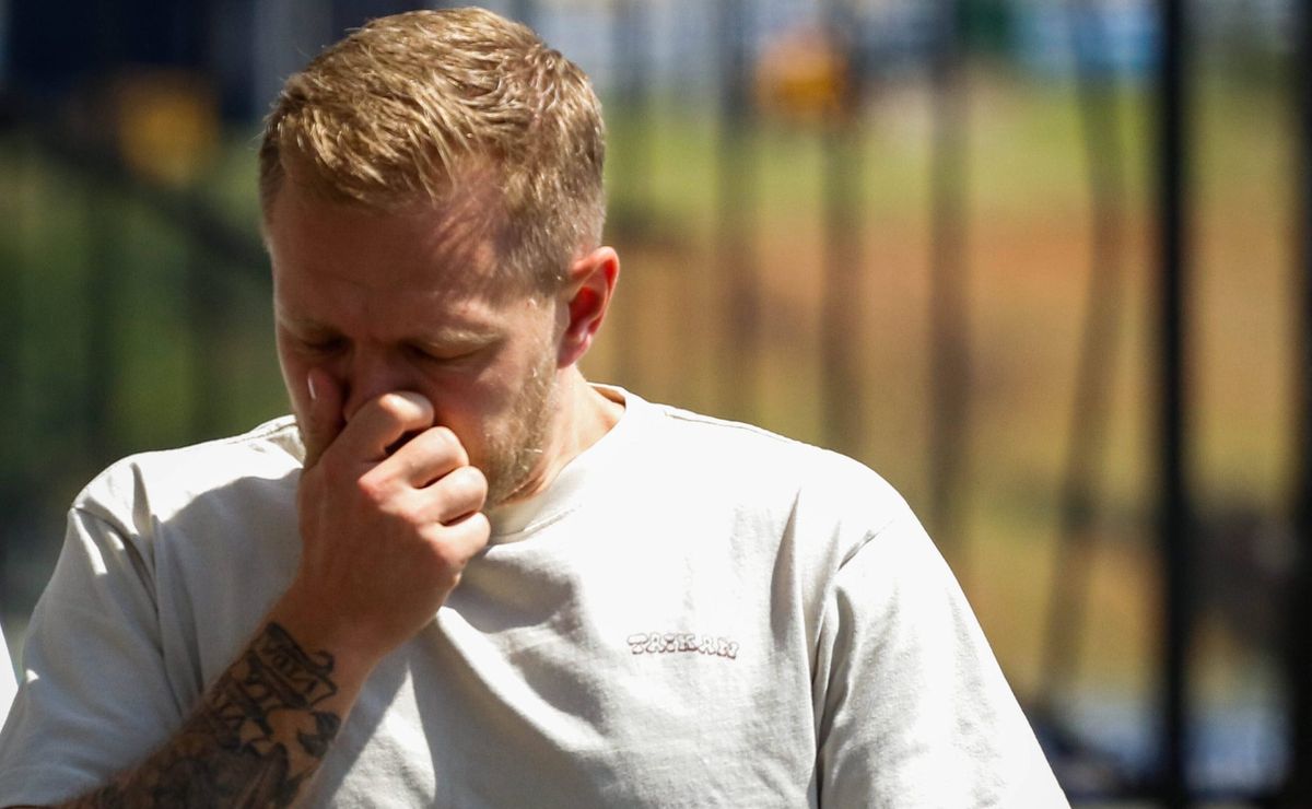 Kevin Magnussen passa mal e é substituído por Oliver Bearman no GP de São Paulo