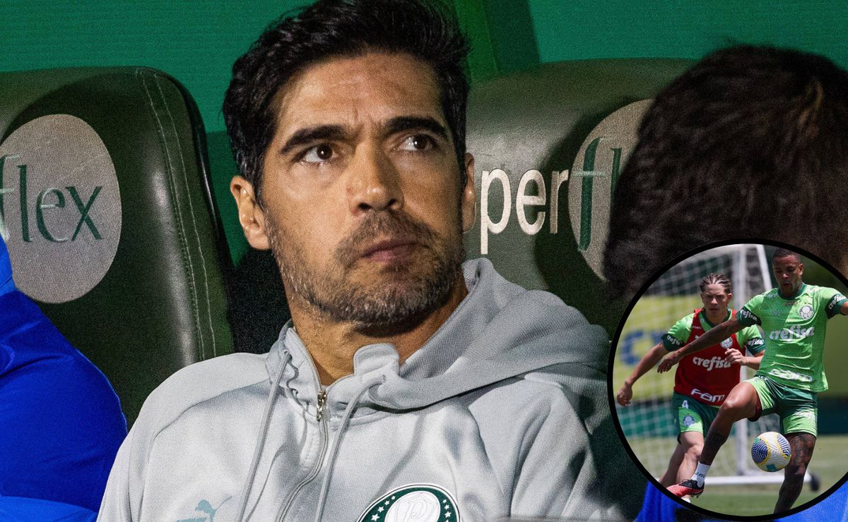 Escalação do Palmeiras: Abel esboça time ofensivo e promove mudanças contra Corinthians