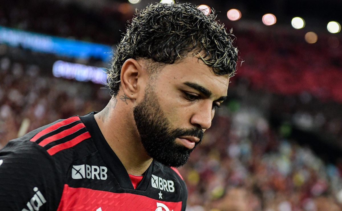 Gabigol titular em Flamengo x Atlético-MG tem desaprovação da Nação: “Um a menos”