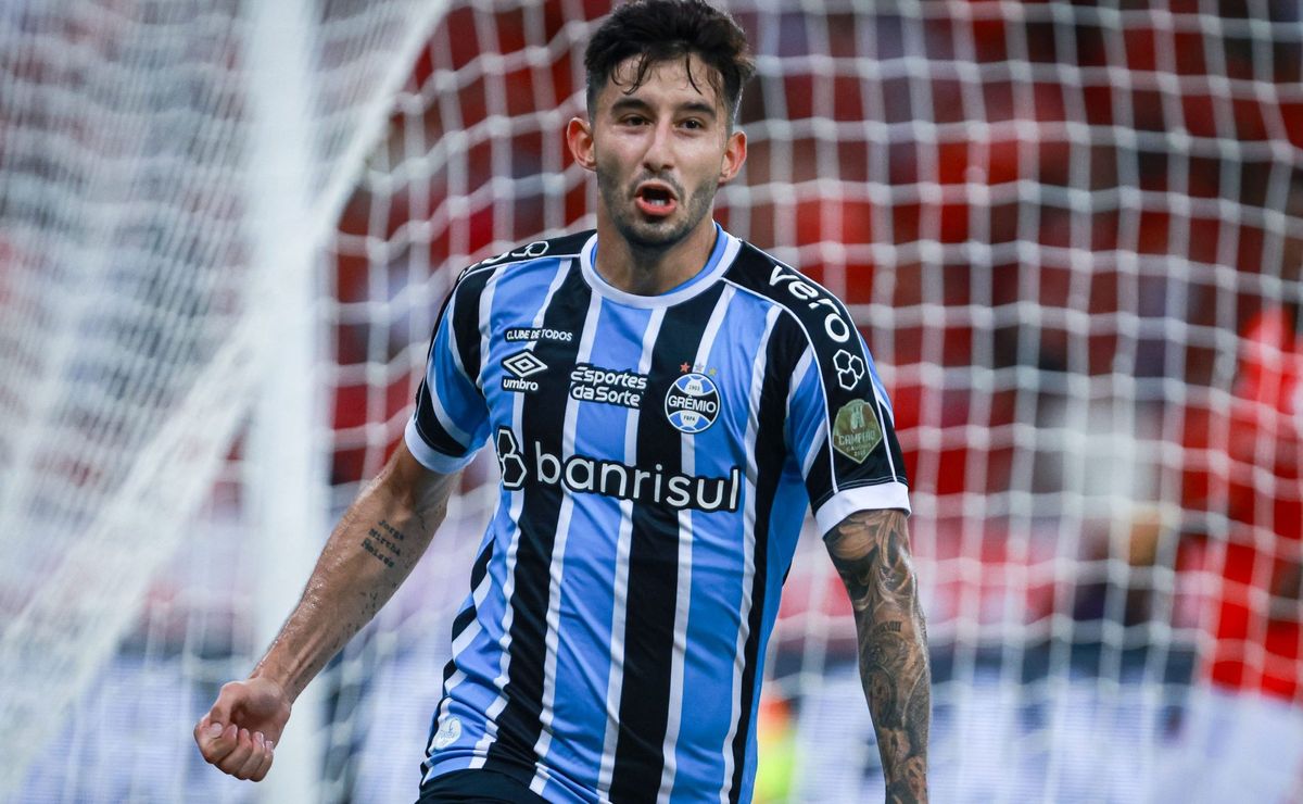 Villasanti recebe sondagens do exterior para deixar o Grêmio em janeiro