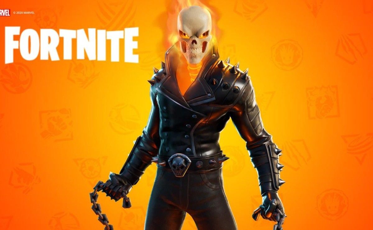 Primer vistazo a la skin de Ghost Rider en Fortnite ¡Su moto será el ...