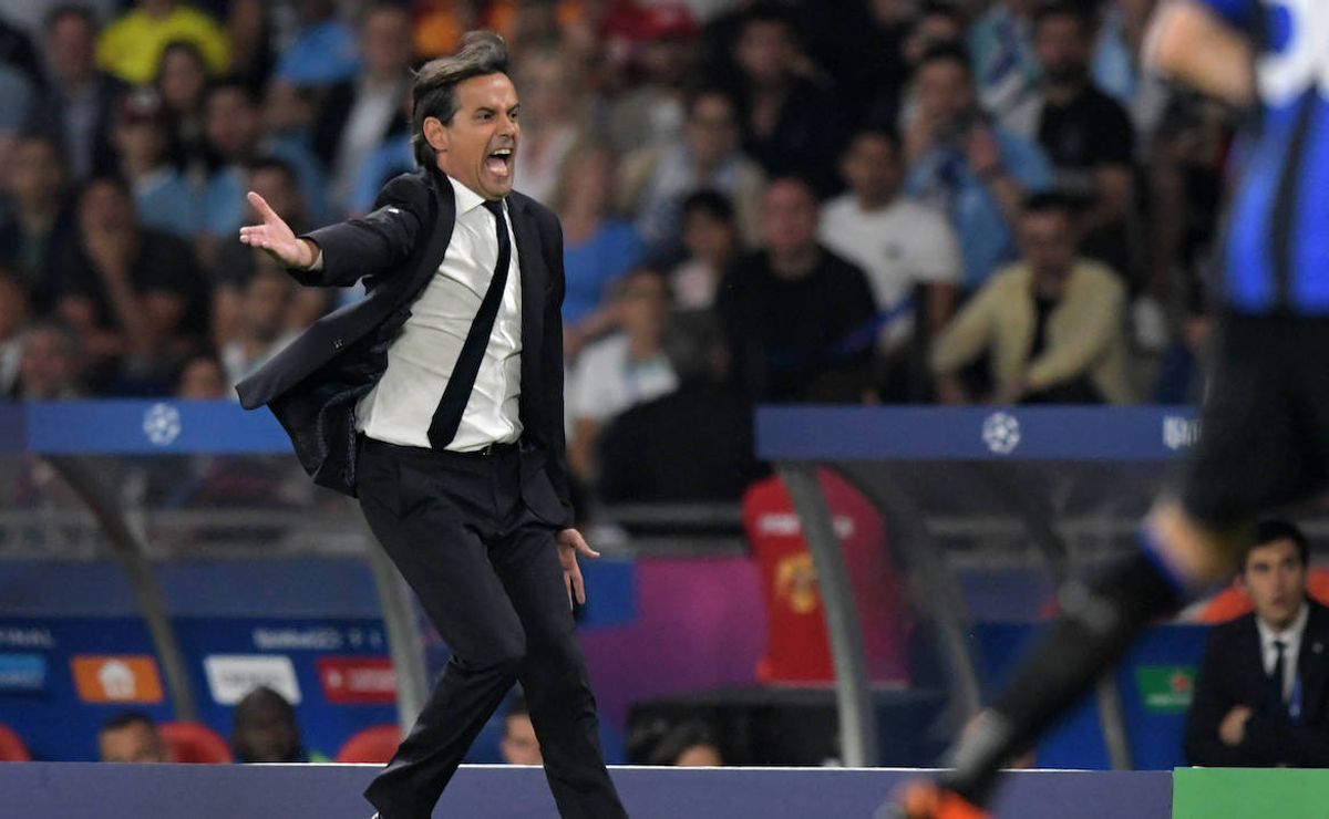The fight between Simone Inzaghi and his assistant in the middle of the Champions League final
