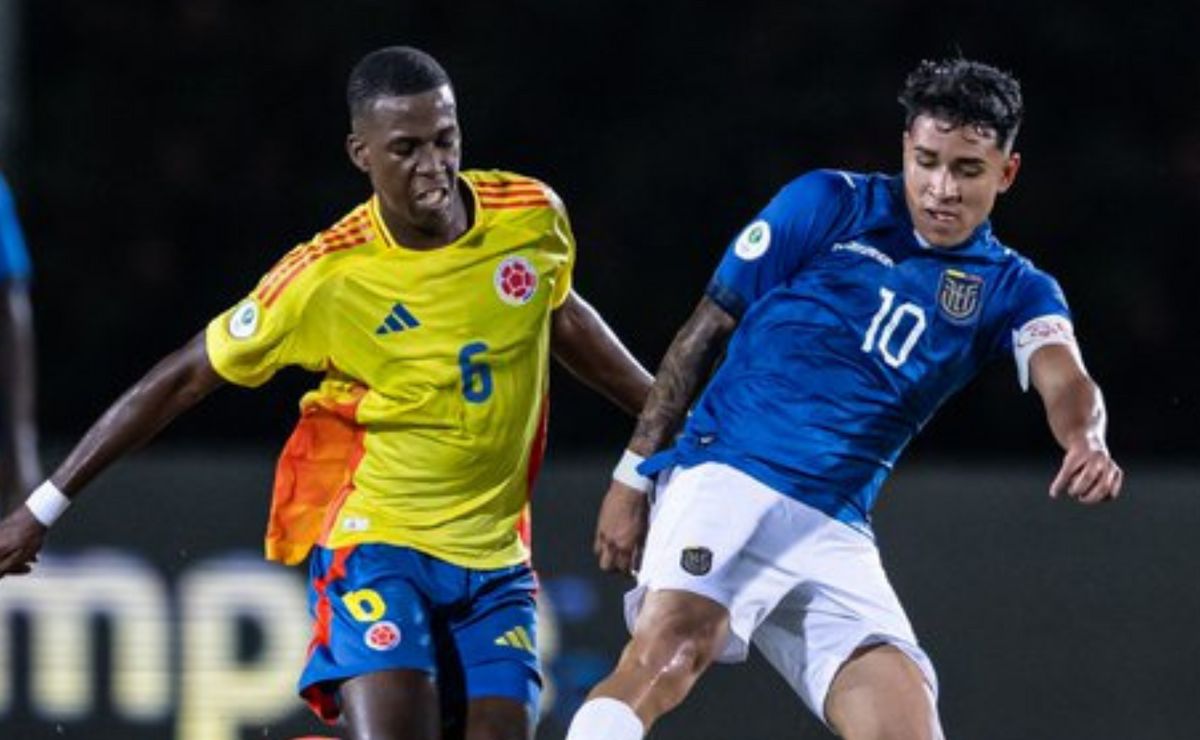 🔴 EN VIVO Y GRATIS: Colombia vs Ecuador por el Sudamericano Sub-20