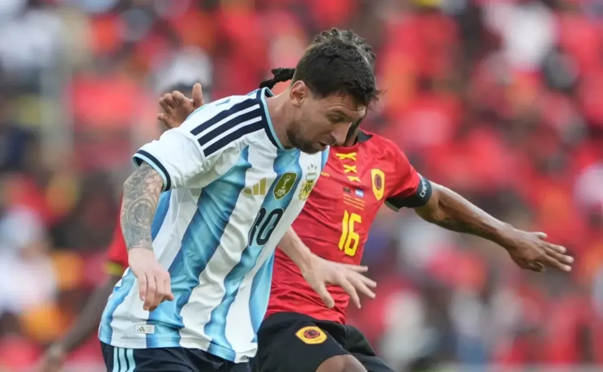 Llegó a más de 1.2 millones de reproducciones: El jugador de Angola que logró detener a Messi