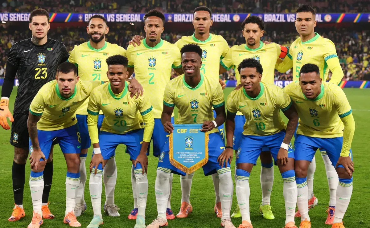 Qué rivales le pueden tocar a Brasil en el sorteo del Mundial 2026