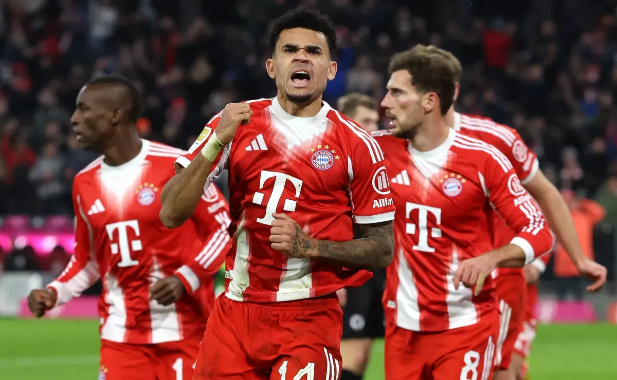 Bayern Múnich derrota a St. Pauli con un gol de sobre la hora de Luis Díaz