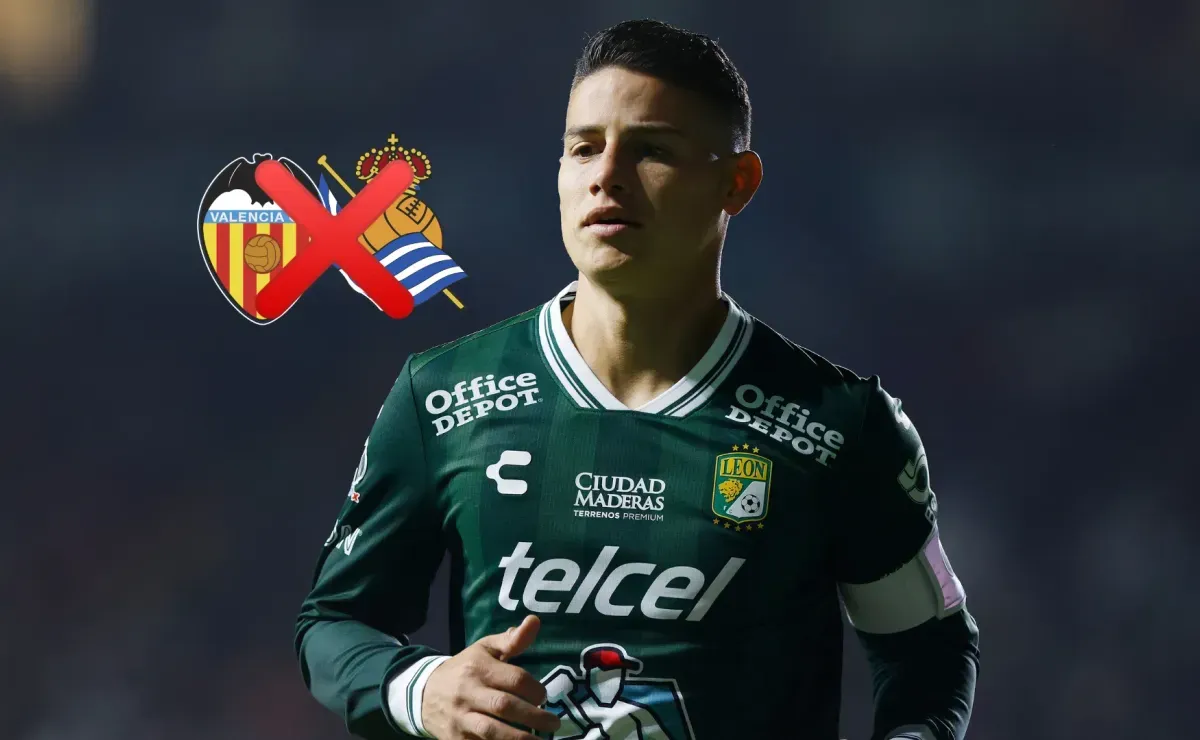 Ni Valencia ni Real Sociedad: El equipo mejor posicionado a quedarse con el fichaje de James Rodríguez