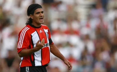 Ariel Ortega, fútbol en todo su esplendor. (Foto: Getty)