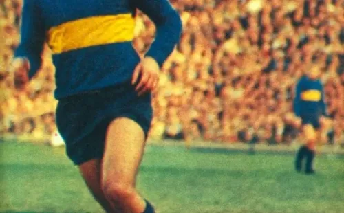Paulo Valentim, máximo goleador de Boca en los Superclásicos.